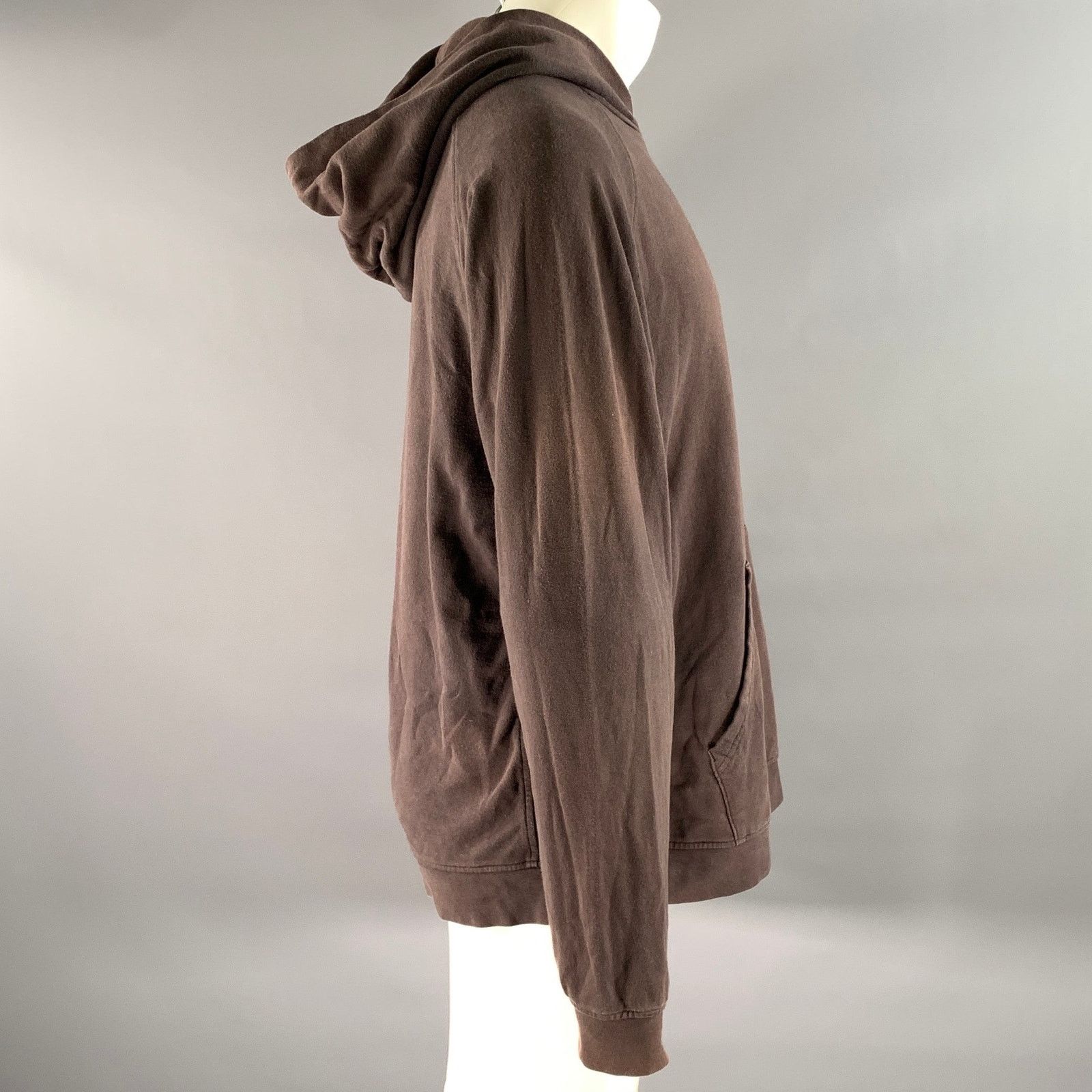 Visvim VISVIM Size XL Grey Wash Cotton Hoodie Sweatshirt Size US XXL / EU 58 / 5 - 3 Thumbnail