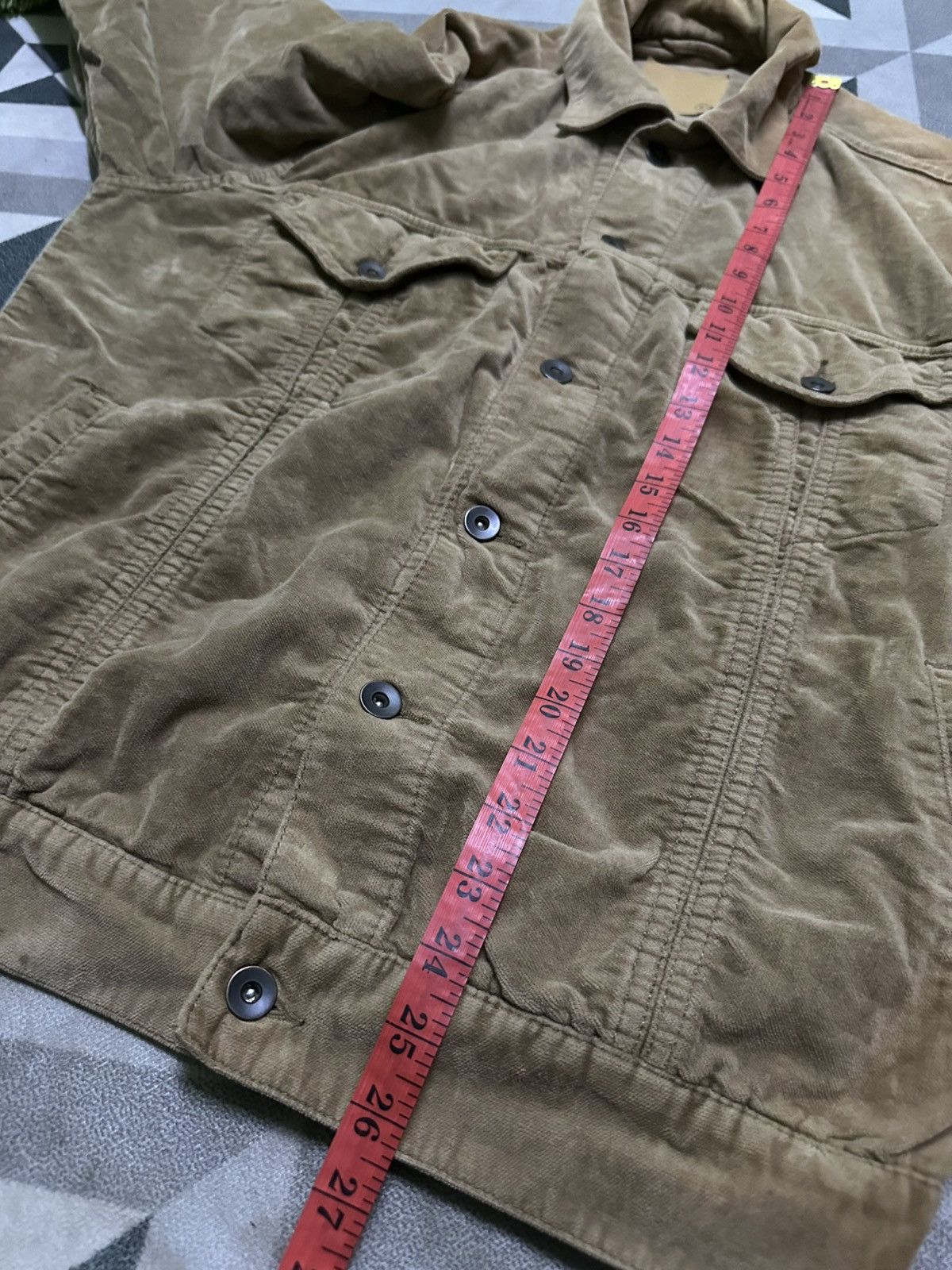 Uniqlo Vintage Uniqlo brown corduroy trucker denim jacket Size US M / EU 48-50 / 2 - 8 Thumbnail