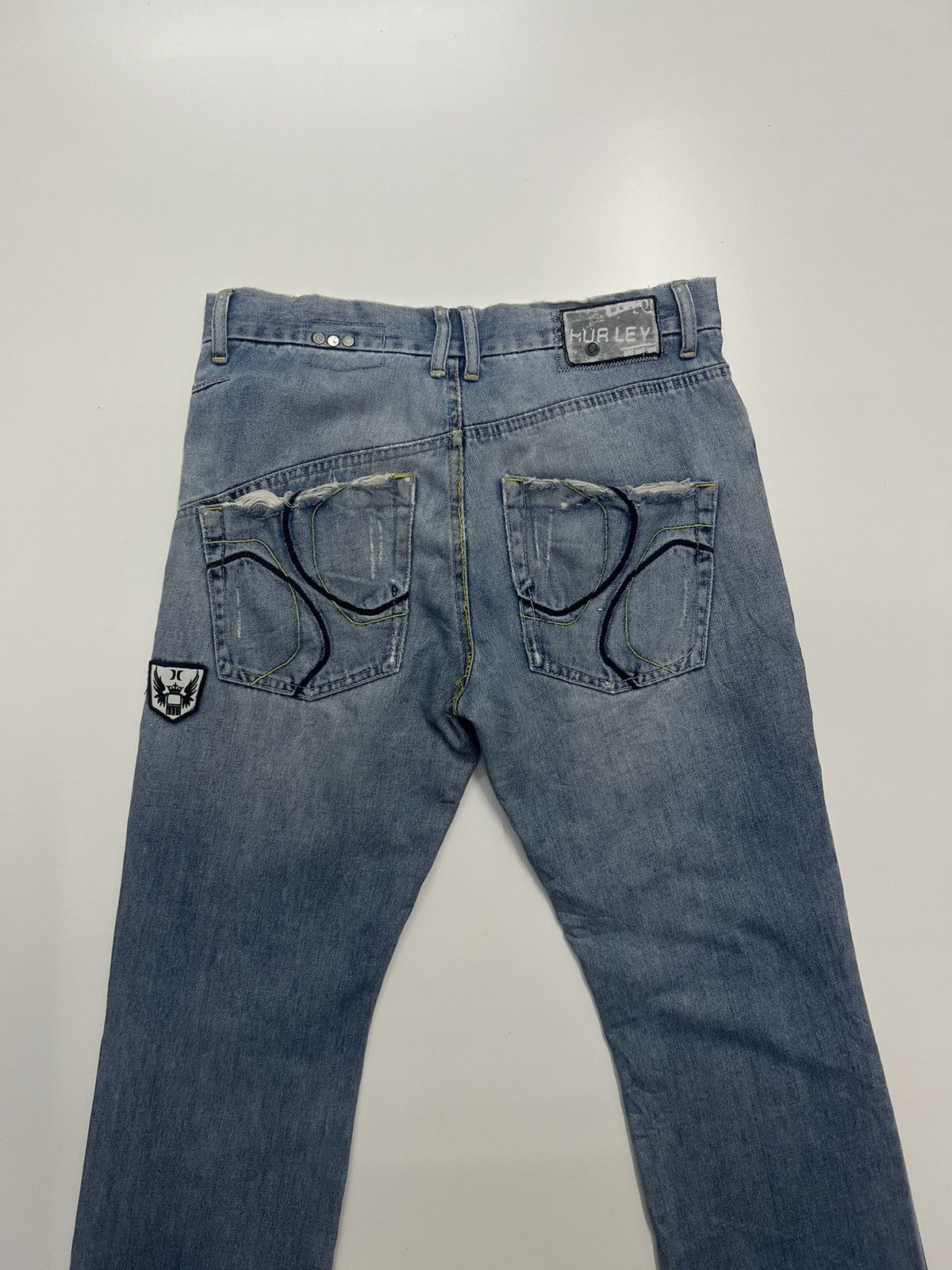 Hurley Hurley 1984 Fit Denim Jeans Distress Size 34" Size US 34 / EU 50 - 5 Thumbnail