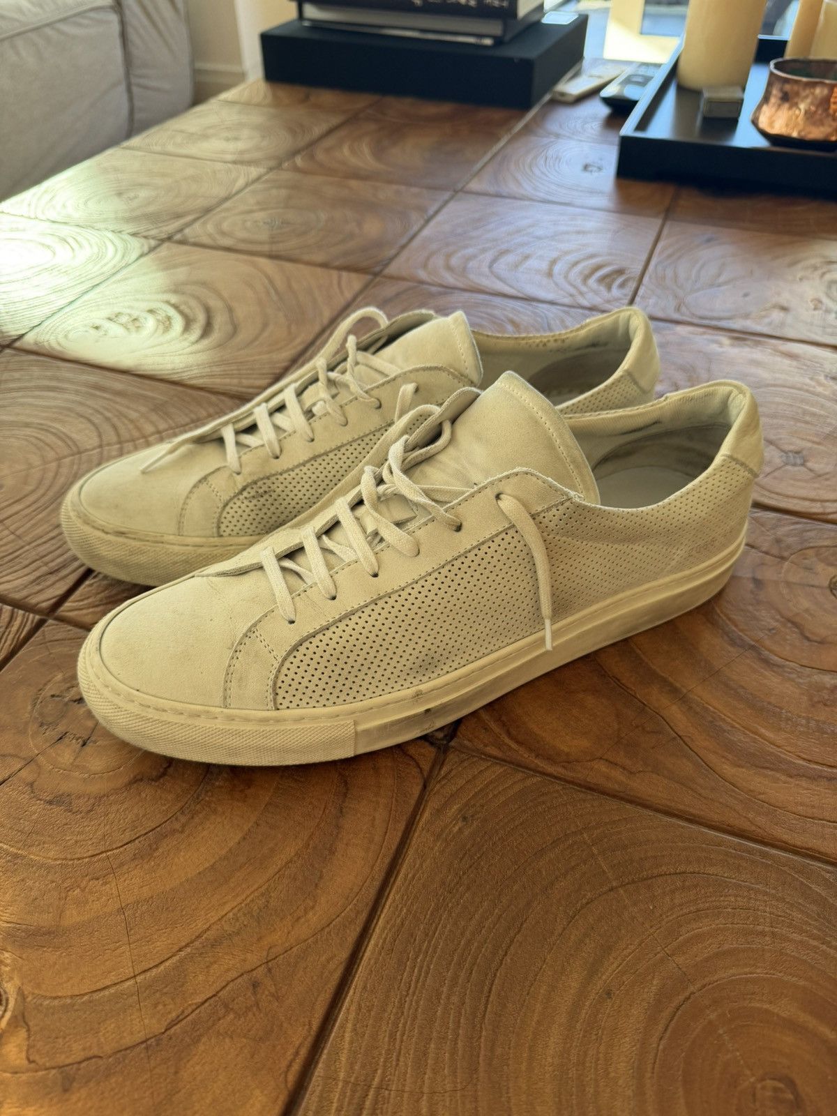 Common Projects Common projects achilles low suede - size 11/44 Size US 11 / EU 44 - 1 Thumbnail