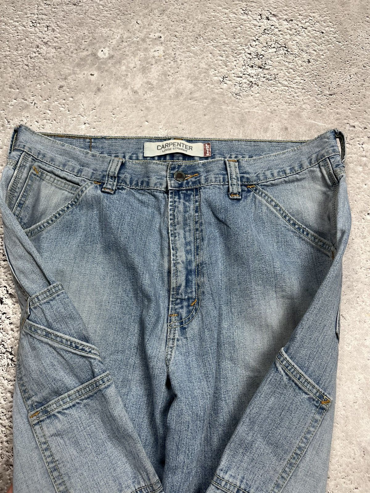 Levi's Levi’s Carpenter Loose Straight Jeans W34 Made in Hong Kong Size US 34 / EU 50 - 18 Thumbnail