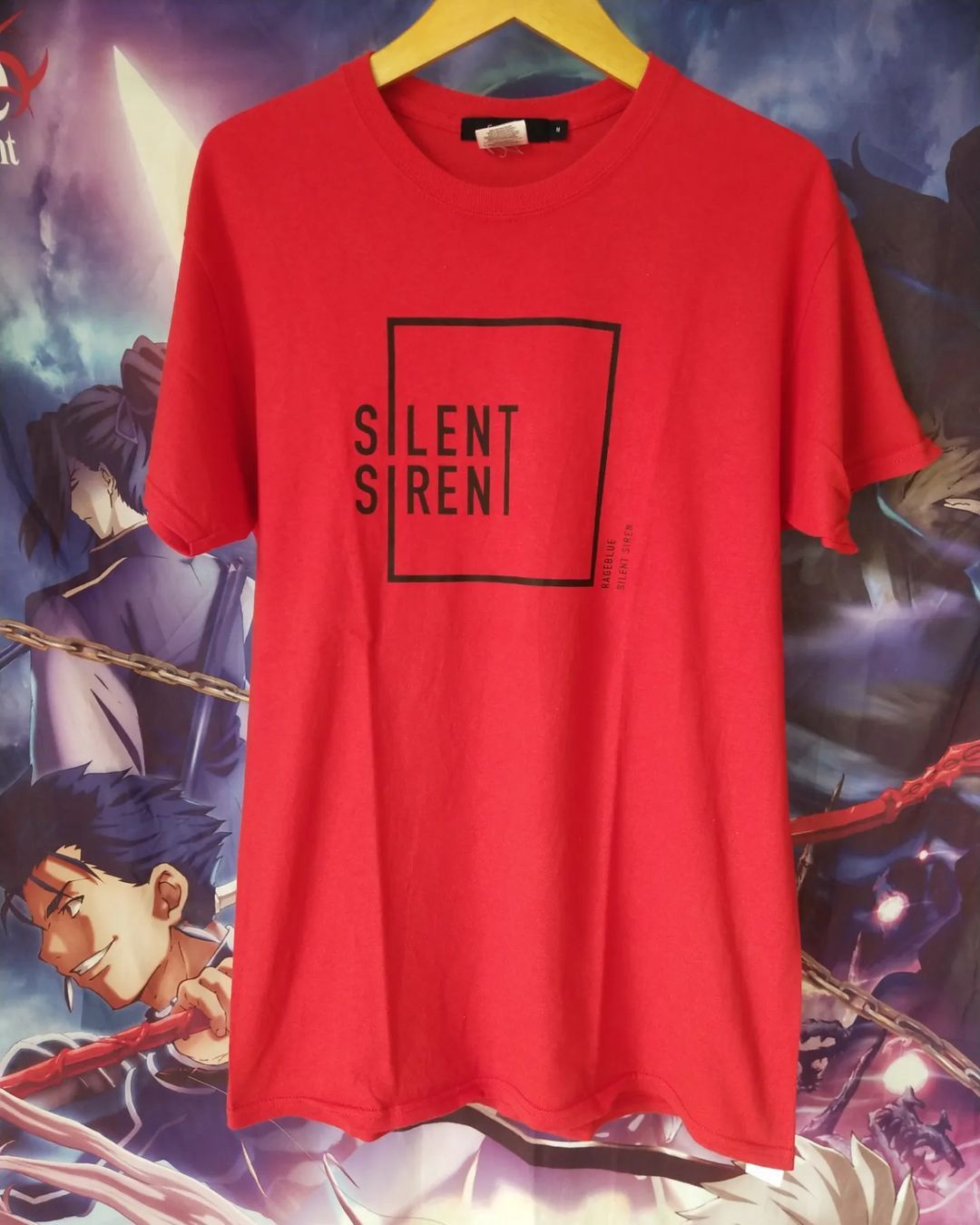 Band Tees × Japanese Brand × RAGEBLUE Silent Siren x Rage Blue Red Band Tees Size US M / EU 48-50 / 2 - 1 Thumbnail