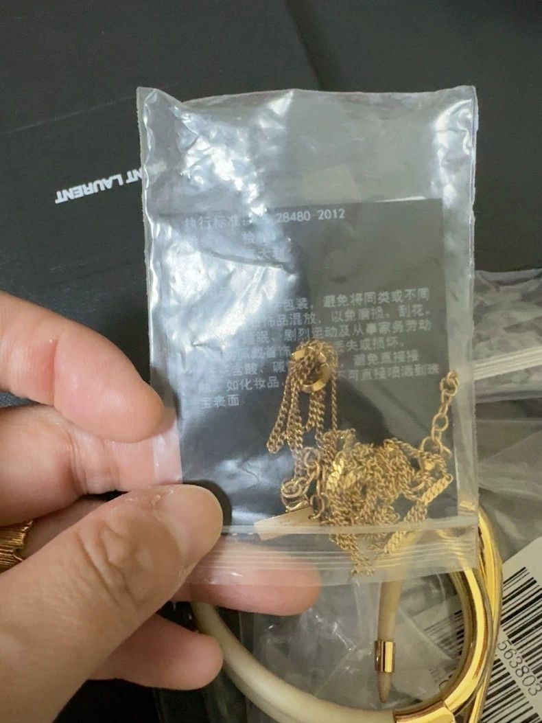 Saint Laurent Paris Saint Laurent Paris necklace Size ONE SIZE - 1 Thumbnail