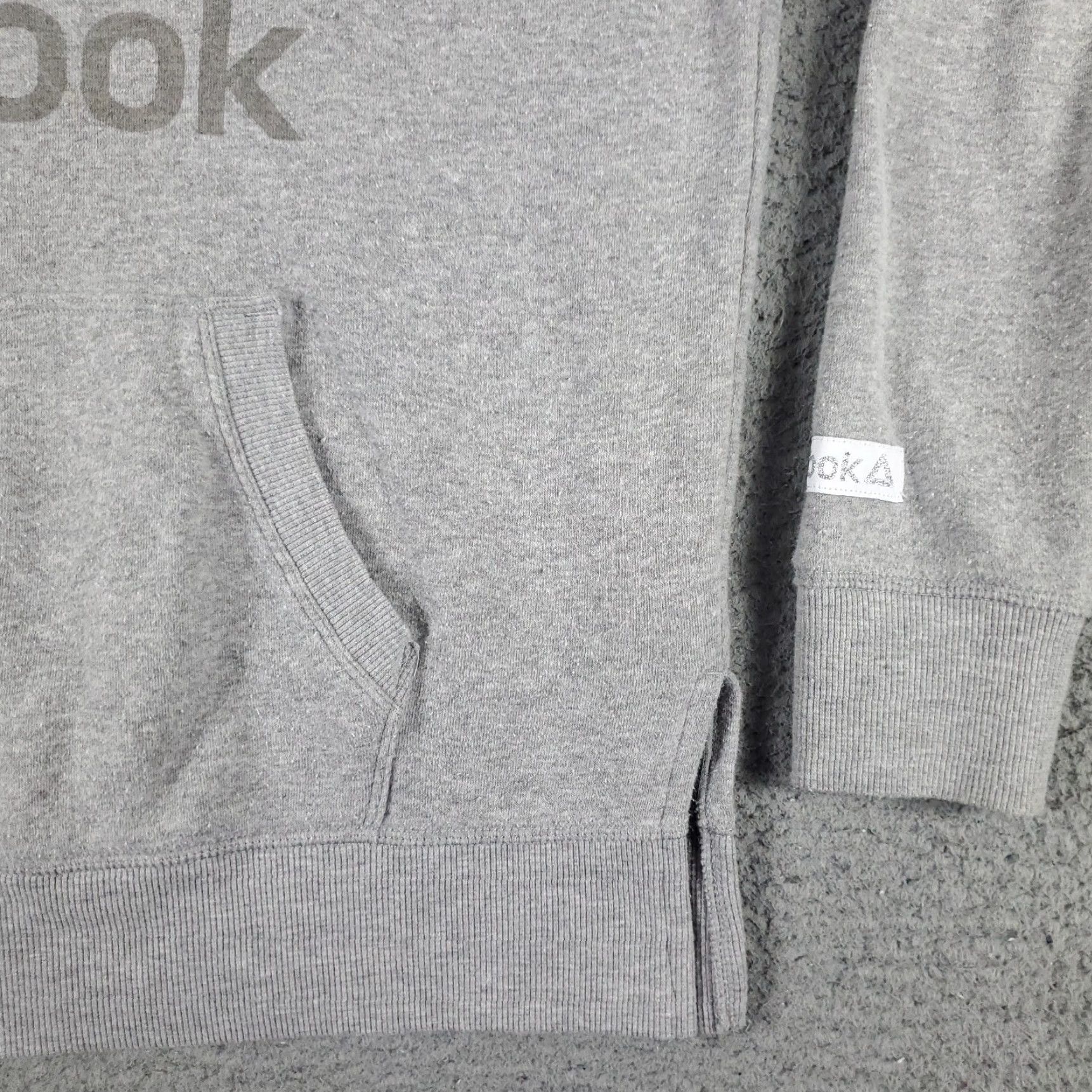 Reebok VINTAGE Reebok Hoodie Pullover Mens Size Small Regular Fit Gray Cotton Fleece Casual Sports Size US S / EU 44-46 / 1 - 5 Thumbnail