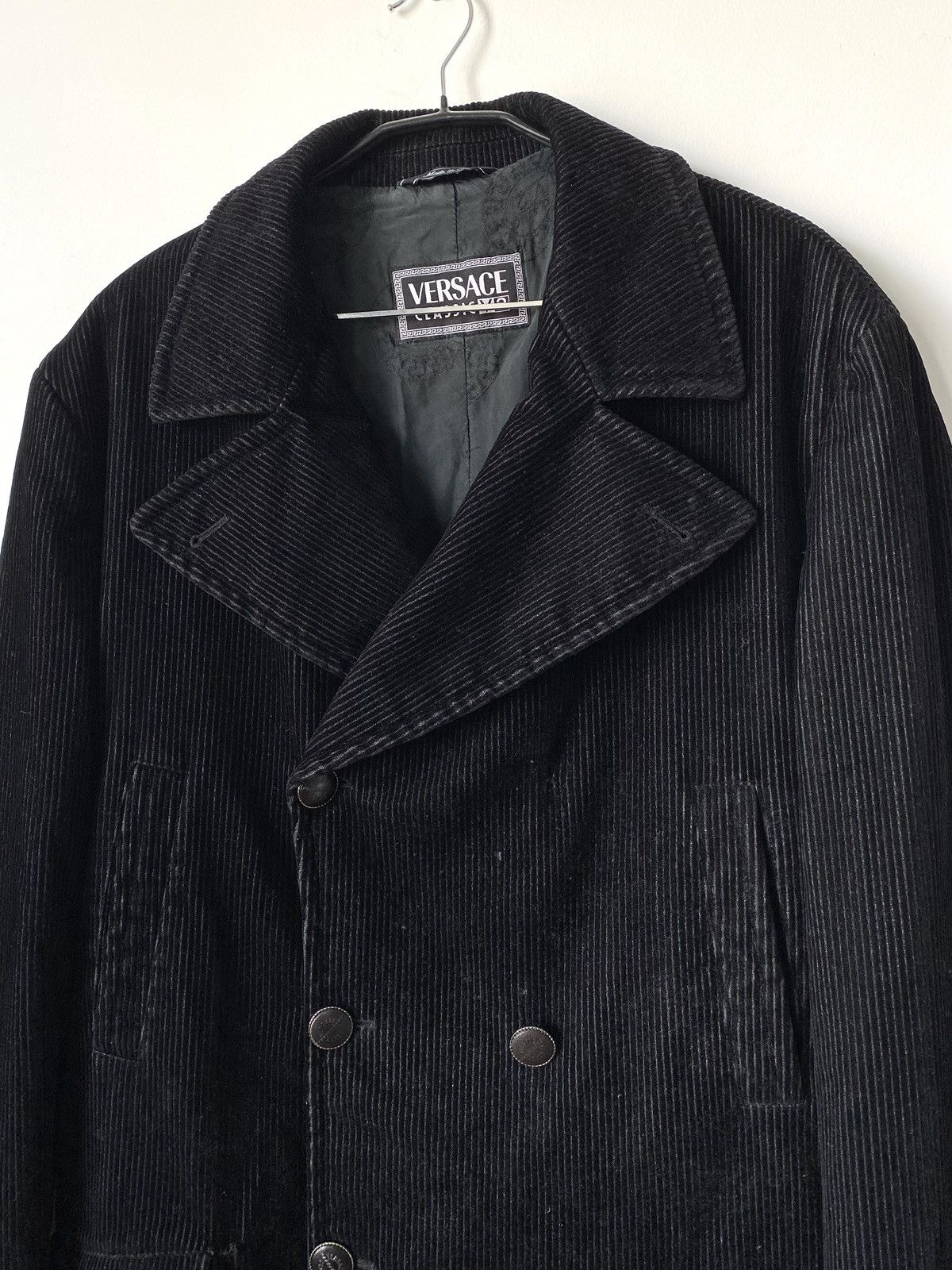Versace Versace Classic V2 Corduroy Velvet Coat Jacket Size US L / EU 52-54 / 3 - 2 Thumbnail