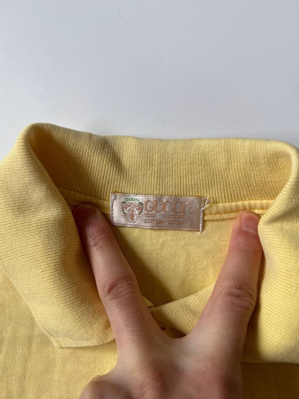 Gucci Vintage 80’s polo shirt GUCCI size S-M luxury Size US M / EU 48-50 / 2 - 3 Thumbnail