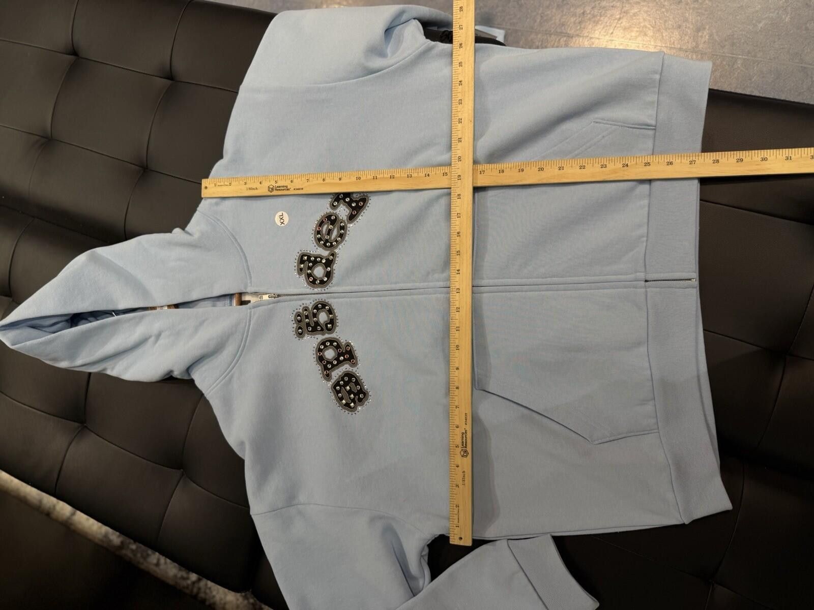 Sp5der Sp5der Blue Stone Zip Up Hoodie Size (XXL) 2026 Size US XXL / EU 58 / 5 - 12 Thumbnail