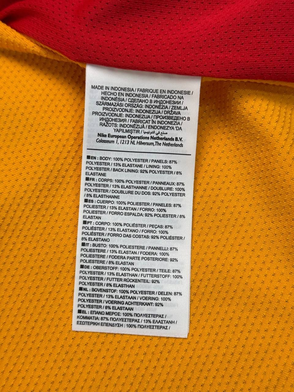 Nike Nike Spain Basketball Team 2014 2015 Jacket Windbreaker Size US XXL / EU 58 / 5 - 11 Thumbnail
