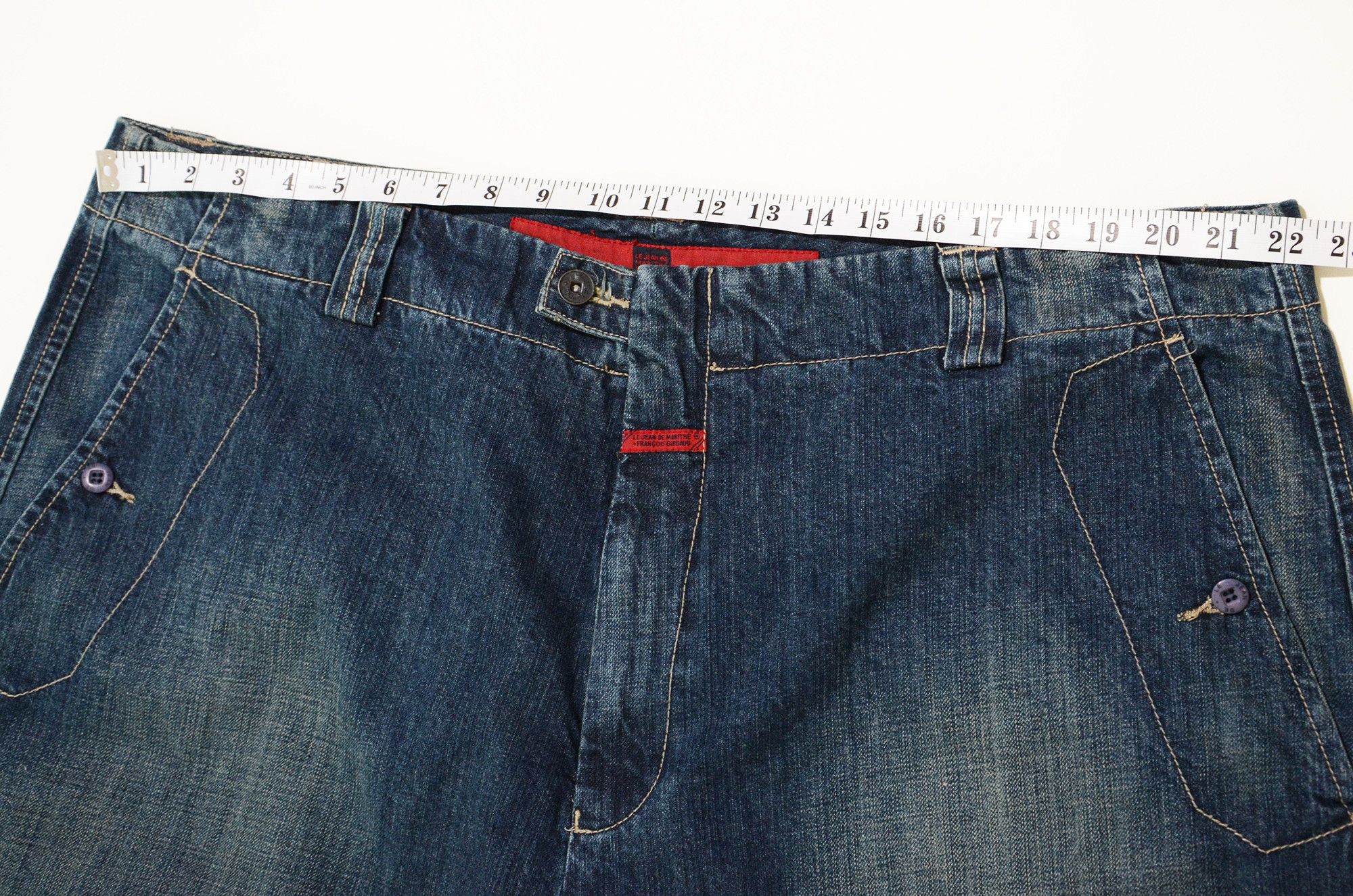 Marithe + Francois Girbaud M+FG W44 Cargo Jorts Y2K Hip Hop 2006 Craft Size US 44 / EU 60 - 11 Thumbnail