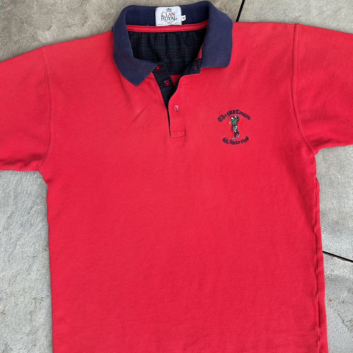 Vintage Vintage 90s St. Andrew’s Old Course Golf Polo Shirt Size US M / EU 48-50 / 2 - 7 Thumbnail