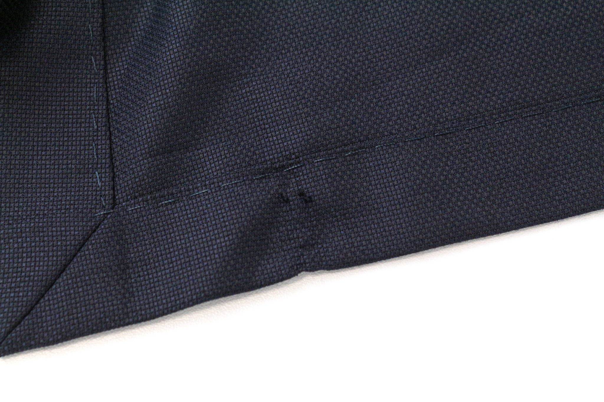 Suitsupply WASHINGTON UK46R Wool Super130s Blue Suit 73888 Size 46R - 12 Thumbnail