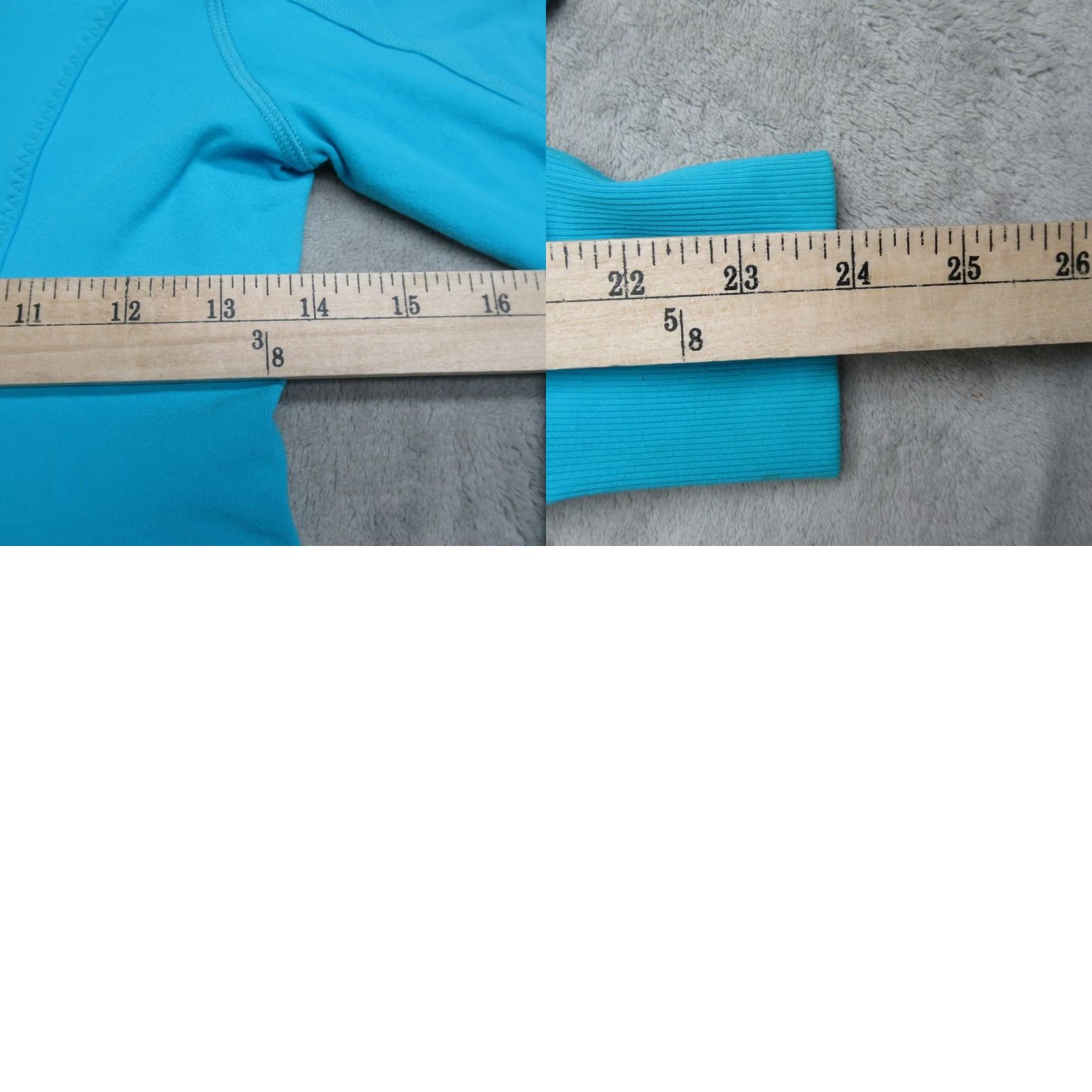 Lululemon Lululemon Jacket Women 0 Blue Full Zip Athletic Stretch Thumbhole Size XS / US 0-2 / IT 36-38 - 8 Thumbnail