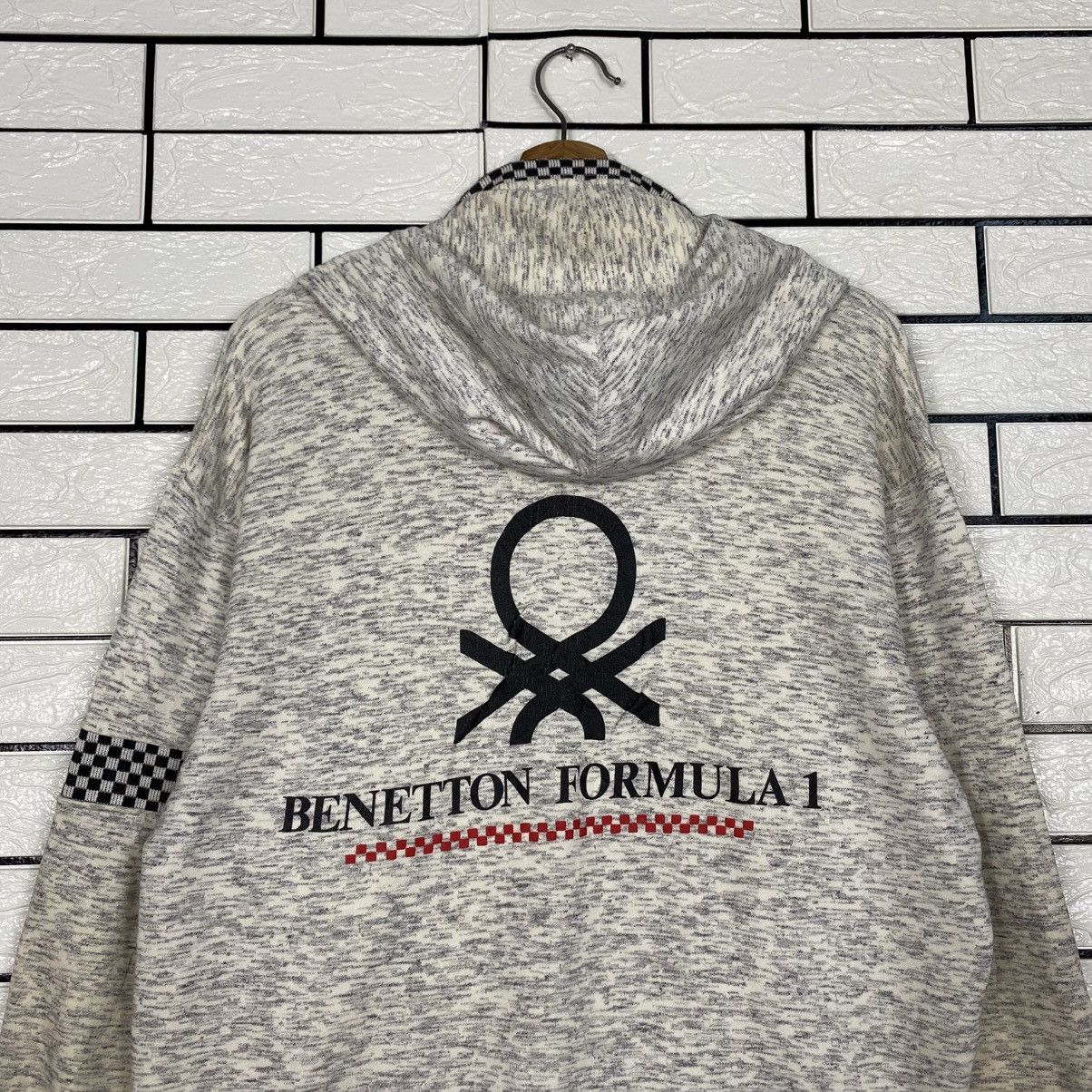 United Colors Of Benetton 📌Benetton Formula 1 Styled in Italy Hoodie Big Logo Design Size US S / EU 44-46 / 1 - 10 Thumbnail