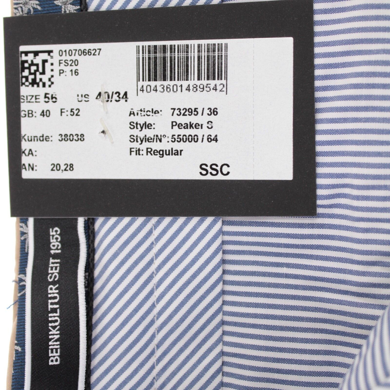Hiltl Hiltl New with tags Chino Size 40 US In Beige Size US 40 / EU 56 - 5 Thumbnail