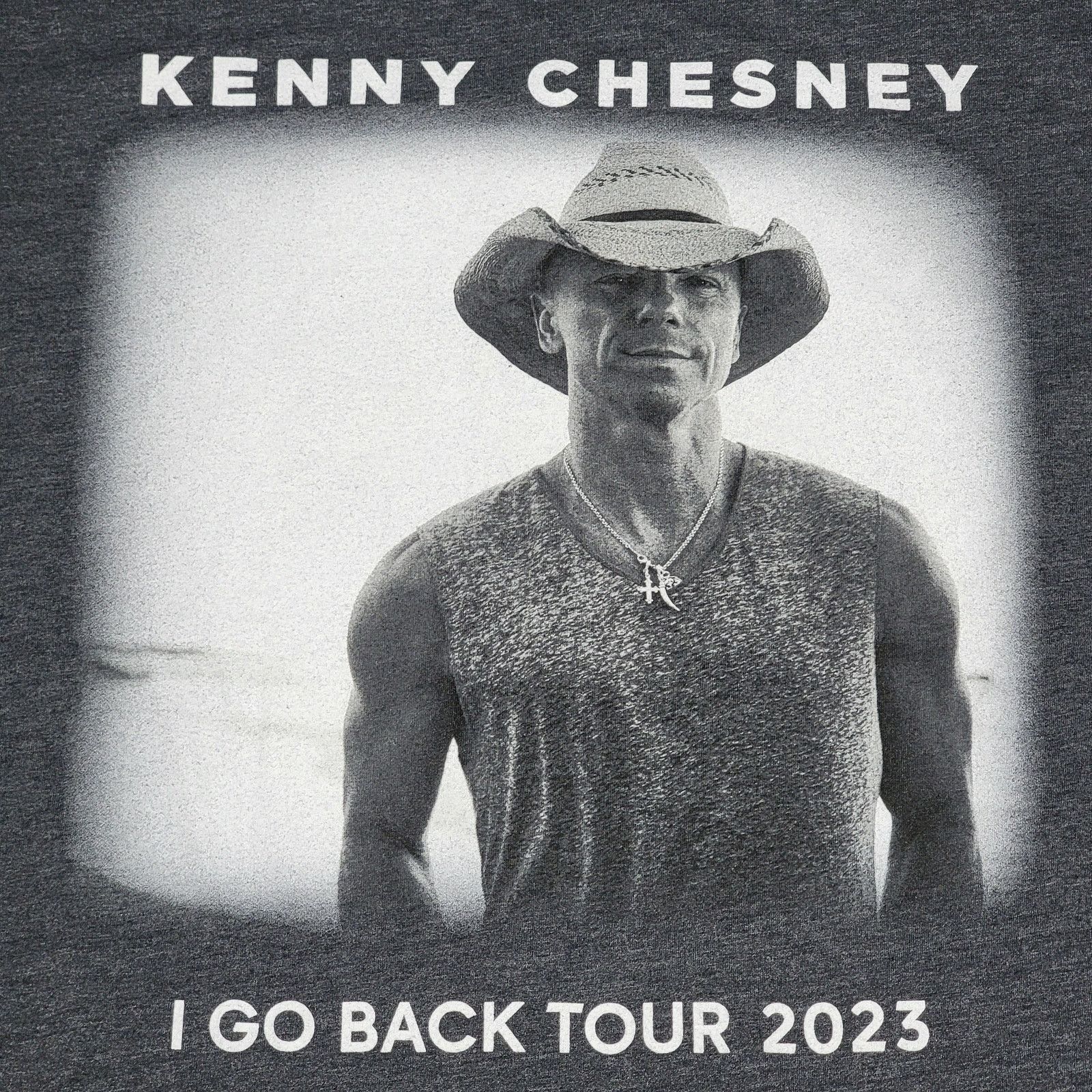 Next Level Apparel Kenny Chesney Unisex Tee (NLA) "I Go Back Tour 2023" - Large Size L / US 10 / IT 46 - 2 Thumbnail