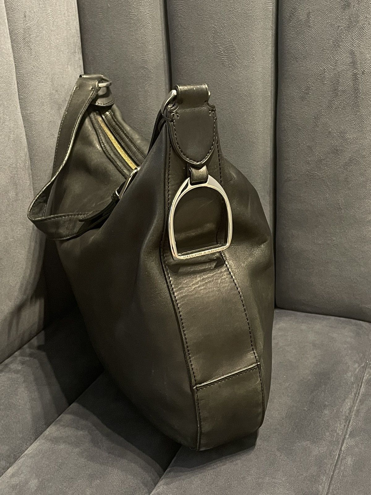 Ralph Lauren Ralph Lauren Shoulder Bag Leather Black women's Size ONE SIZE - 9 Thumbnail