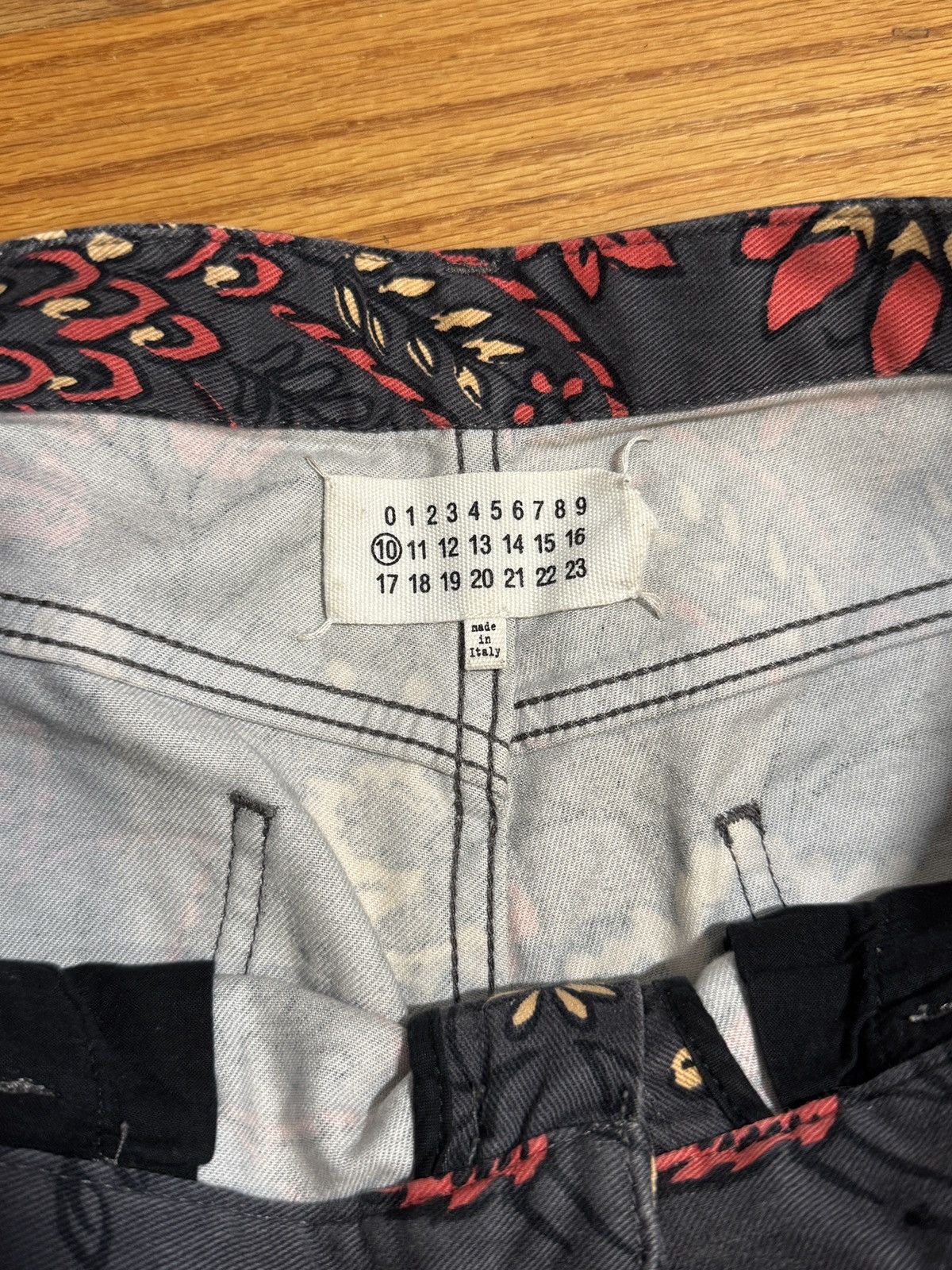 Maison Margiela Margiela Floral Pants Size US 29 - 5 Thumbnail