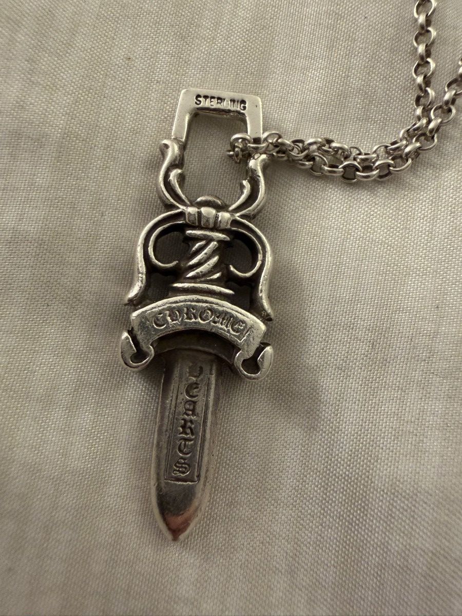 Chrome Hearts Chrome Hearts Sterling Silver Dagger Pendant #10 Size( 925) Size ONE SIZE - 3 Thumbnail