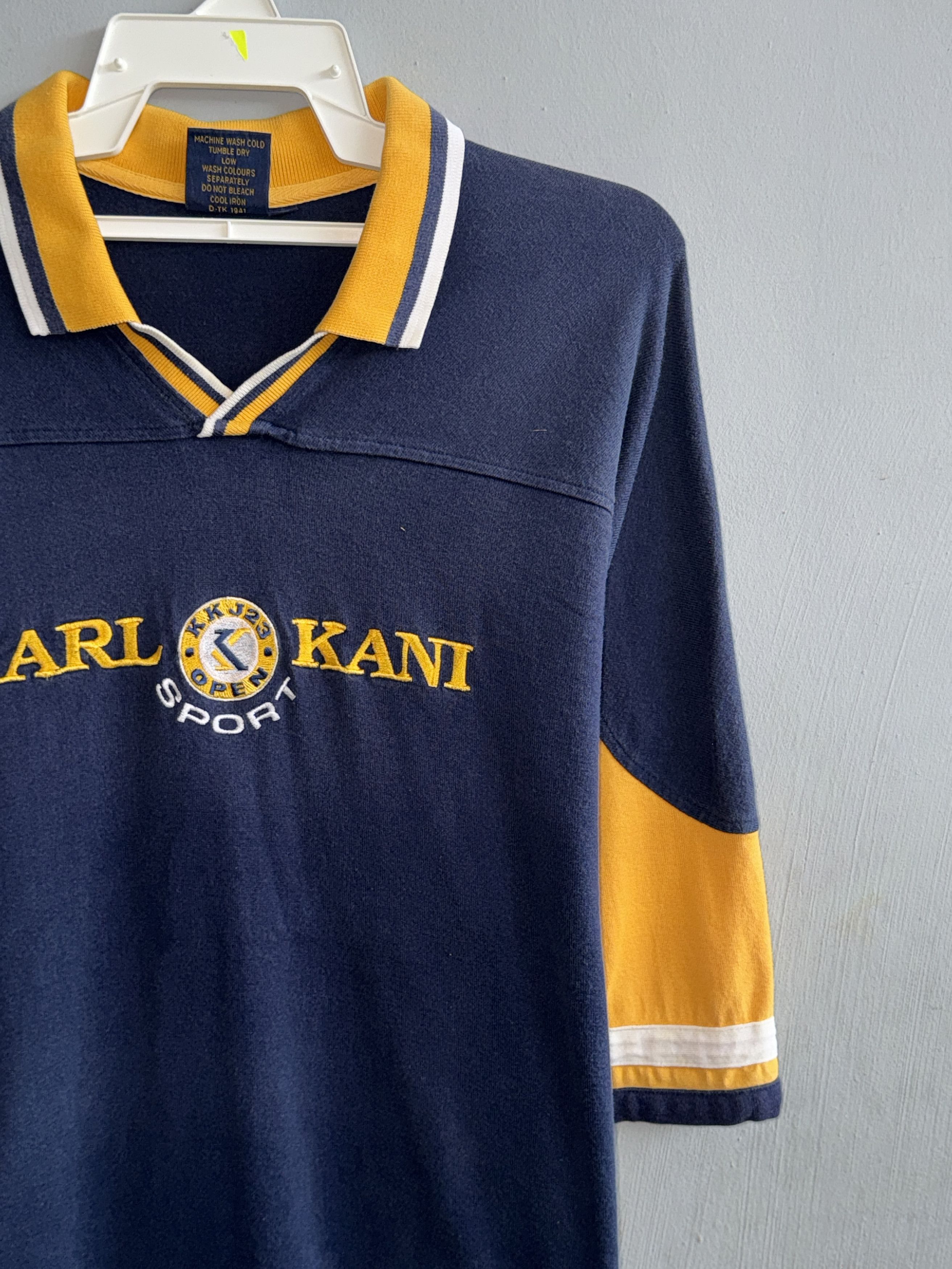 Karl Kani Karl Kani Sport Polo Vintage T-Shirt Size US L / EU 52-54 / 3 - 2 Thumbnail