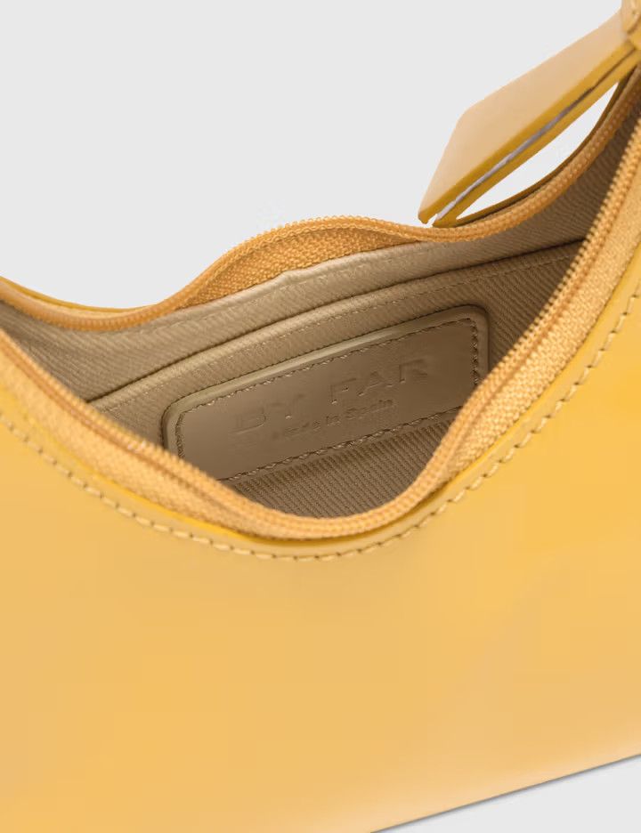 By Far o1mle1224 Size : OS/Semi Patent Leather Bag in Yellow Size ONE SIZE - 5 Thumbnail