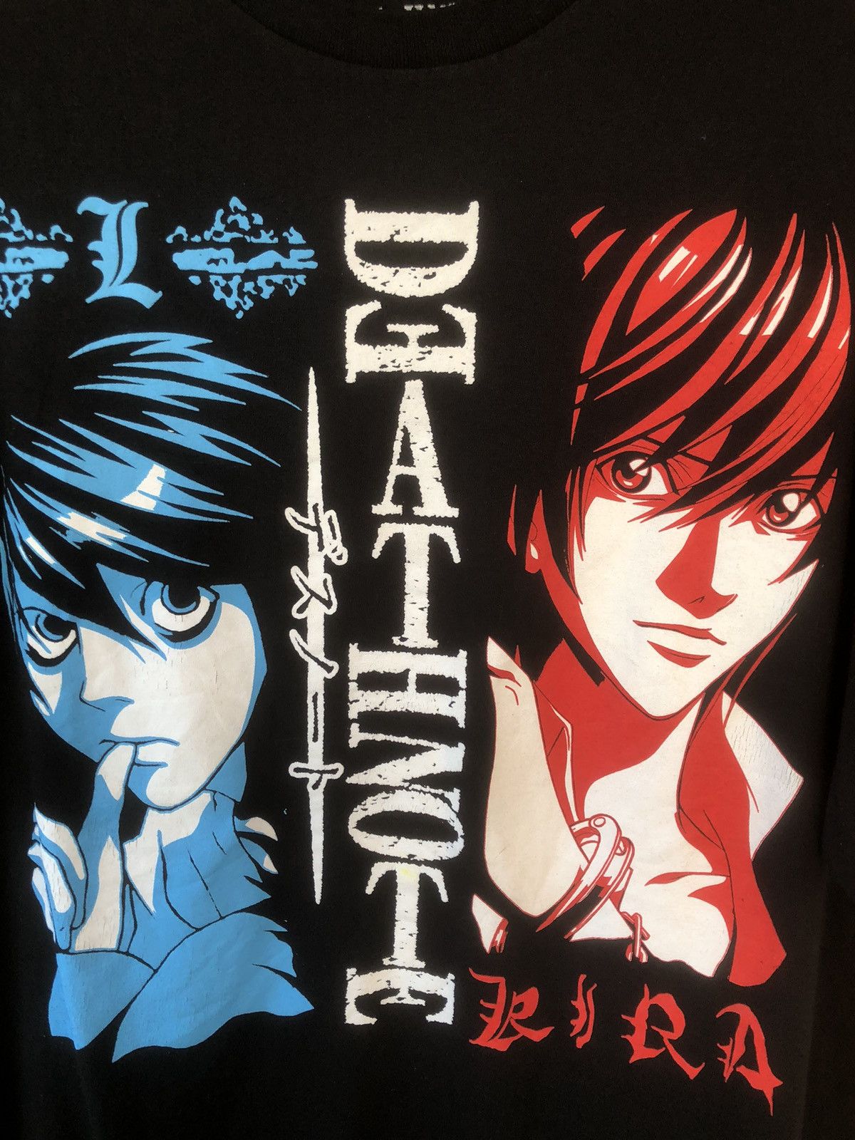 Expert Horror × Japanese Brand DEATH NOTE Japan Anime / Movie Tee Size US XXL / EU 58 / 5 - 5 Thumbnail