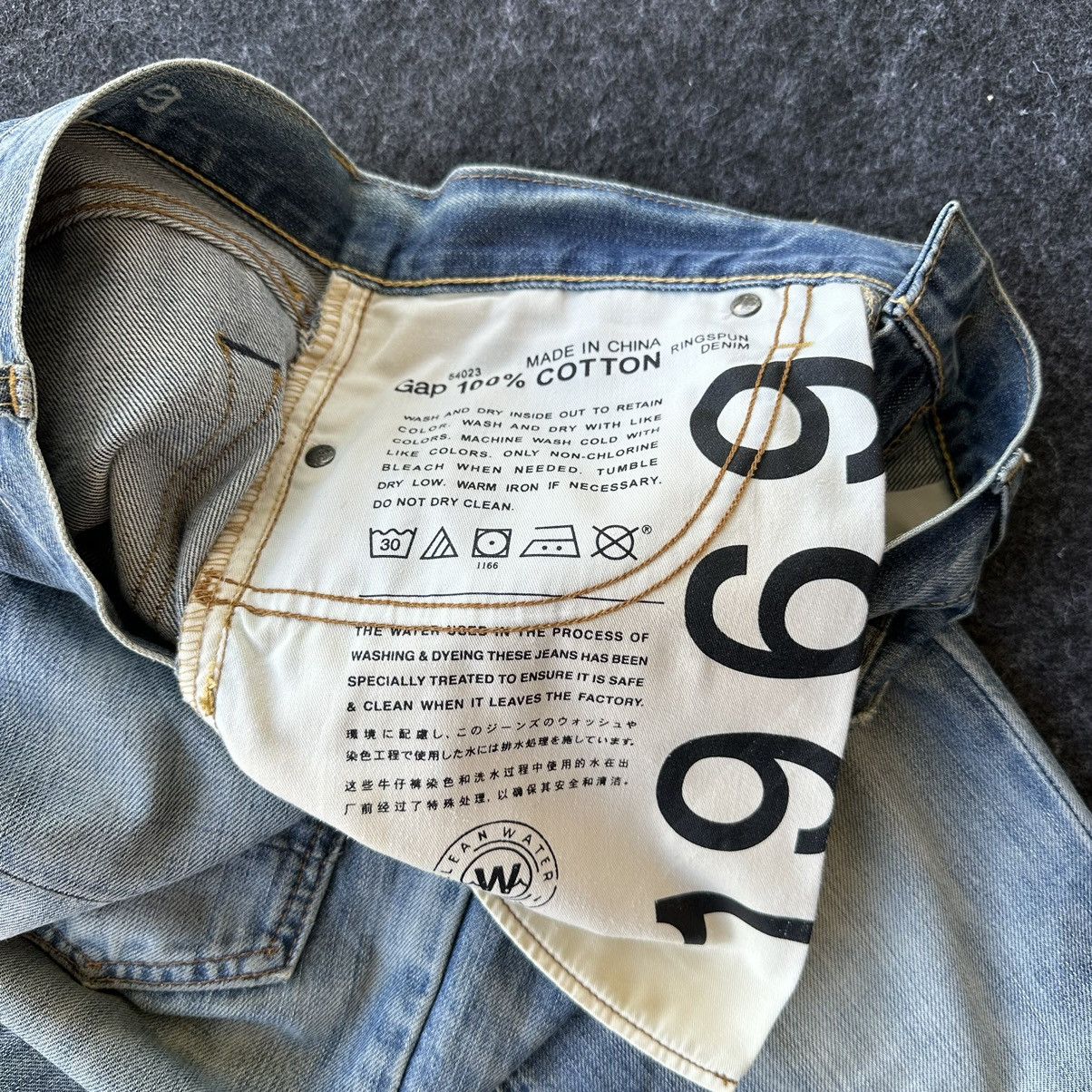 Gap Vintage Gap Regular Fit Straight Denim 30x32 D637 Size US 30 / EU 46 - 14 Thumbnail
