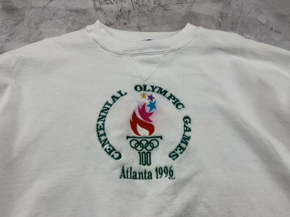 Champion × Vintage Mens vintage sweatshirt Champion Atlanta 1996 Size L/XL Size US XL / EU 56 / 4 - 4 Thumbnail