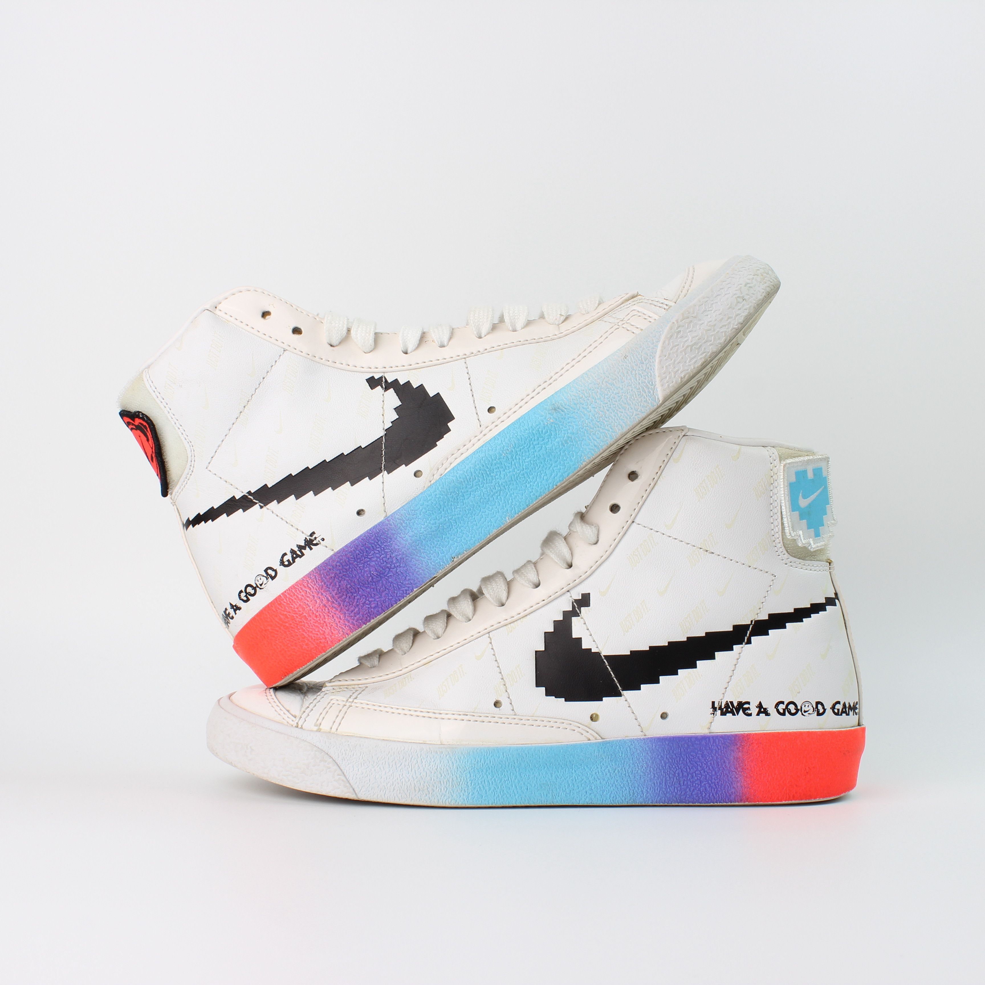Nike Wmns Blazer Mid '77 Vintage 'Have A Good Game' DC3281-101 Size US 7 / IT 37 - 5 Thumbnail