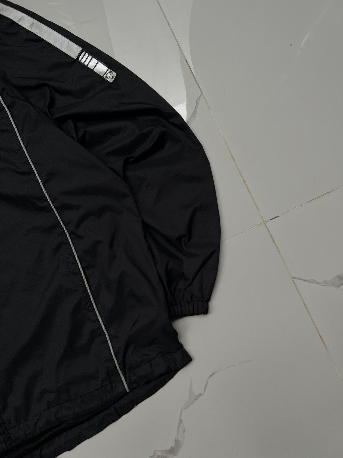 Nike × Vintage 90's NIKE TEAM RETRO GORPCORE HOODED Y2K JACKET RARE SWOOSH Size US XL / EU 56 / 4 - 2 Thumbnail