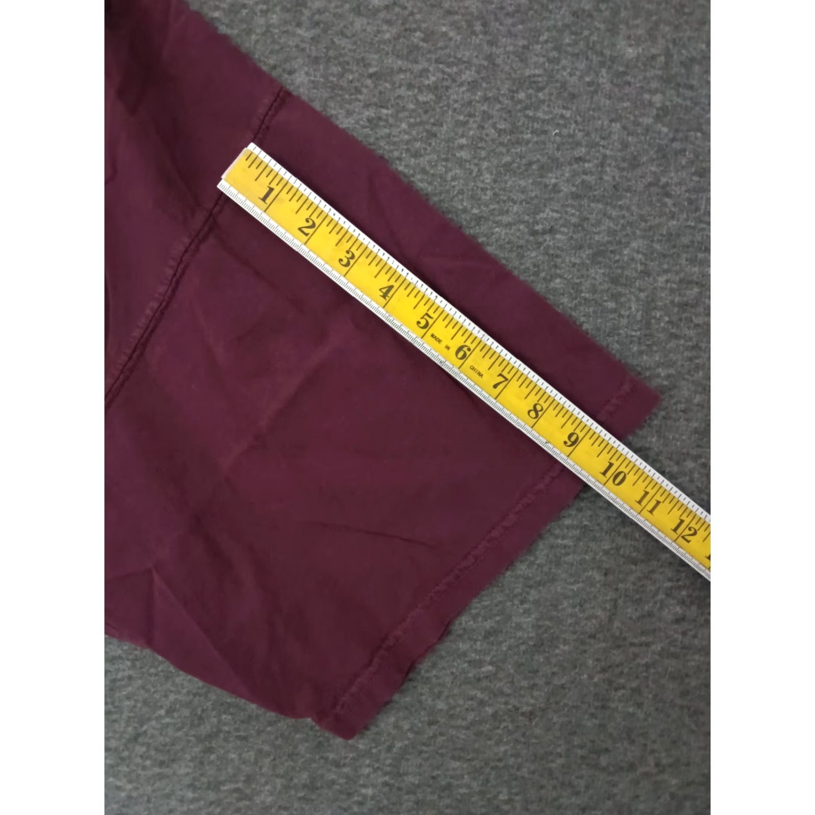 Comfort Colors Comfort Colors Shirt Mens 4XL Burgundy 100% Cotton Short Sleeve Heavy Fabric Size US XXL / EU 58 / 5 - 5 Thumbnail