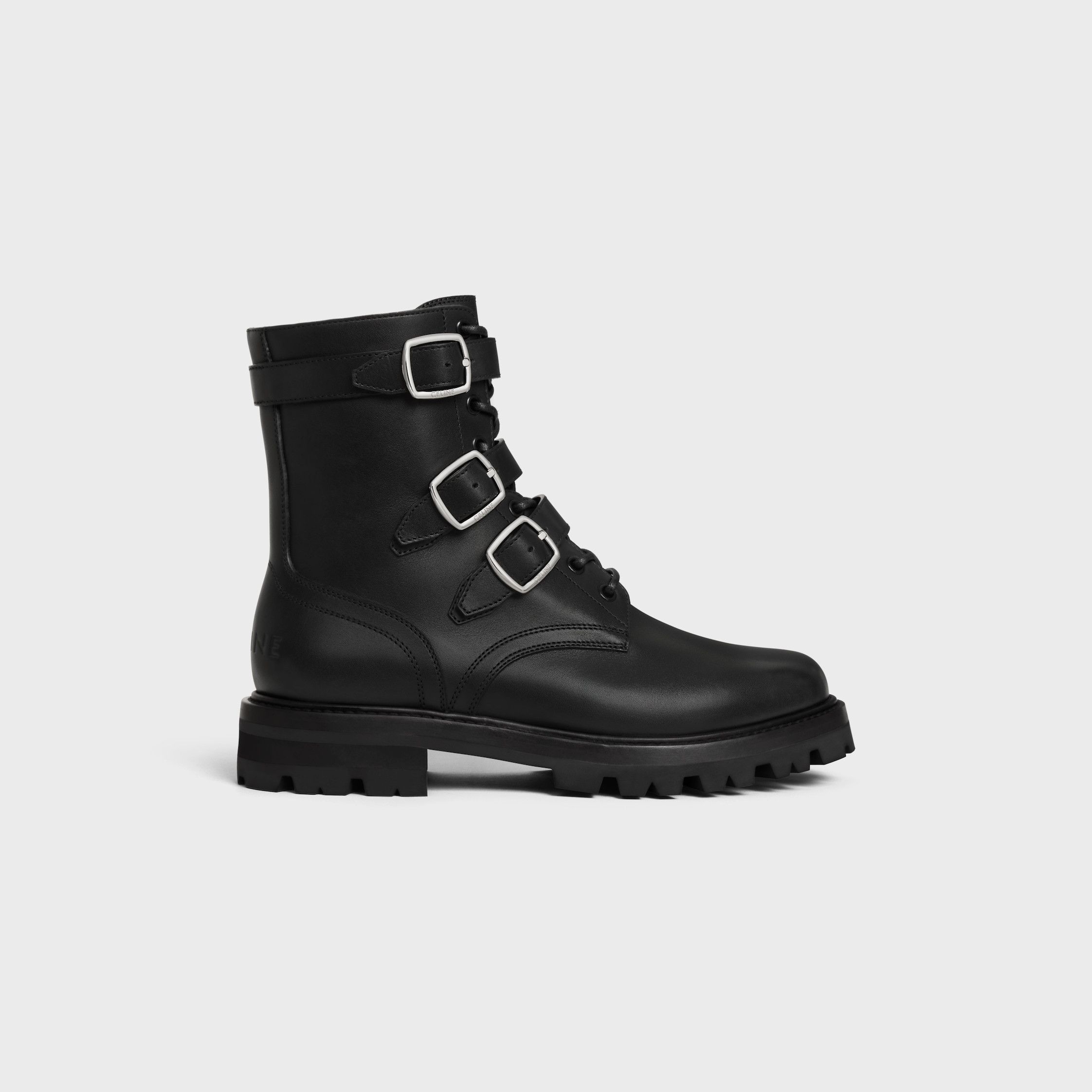 Celine × Hedi Slimane Celine Berlin Buckle Boots | Grailed