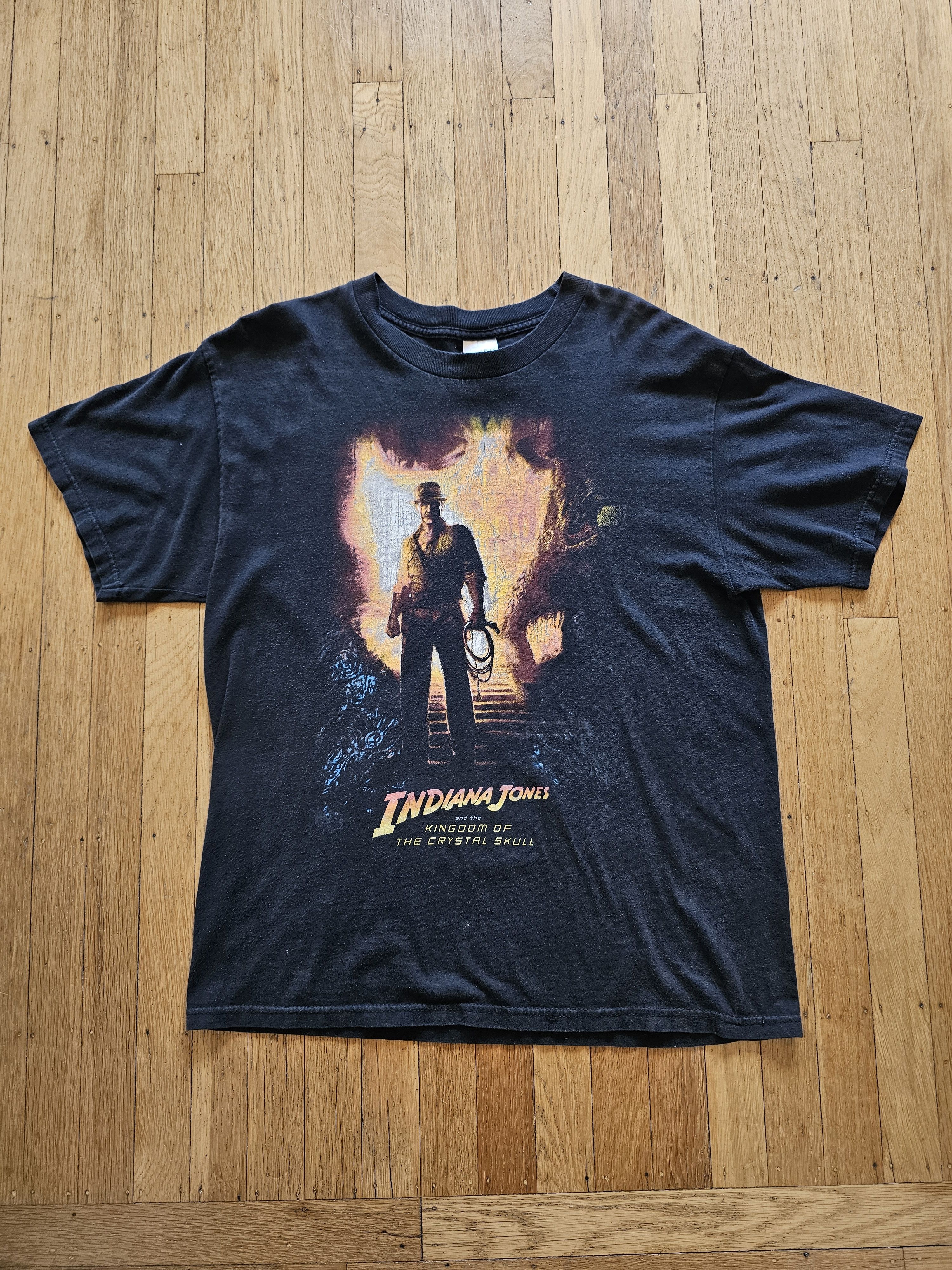 Vintage Indiana Jones Promo Tee Size US L / EU 52-54 / 3 - 1 Thumbnail