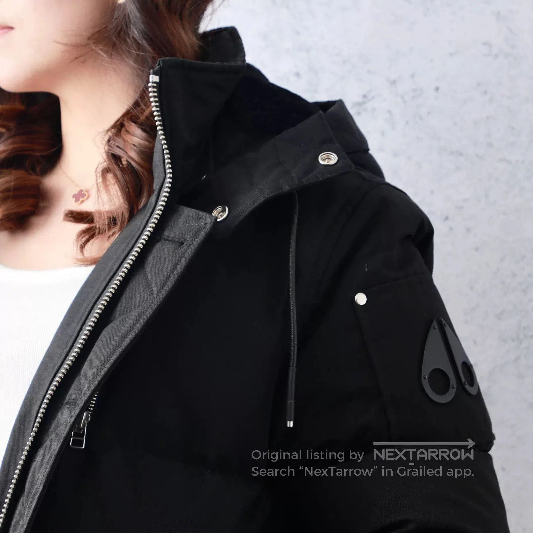 Moose Knuckles MOOSE 3Q Series Black Hooded Down Jacket. Size M / US 6-8 / IT 42-44 - 5 Thumbnail