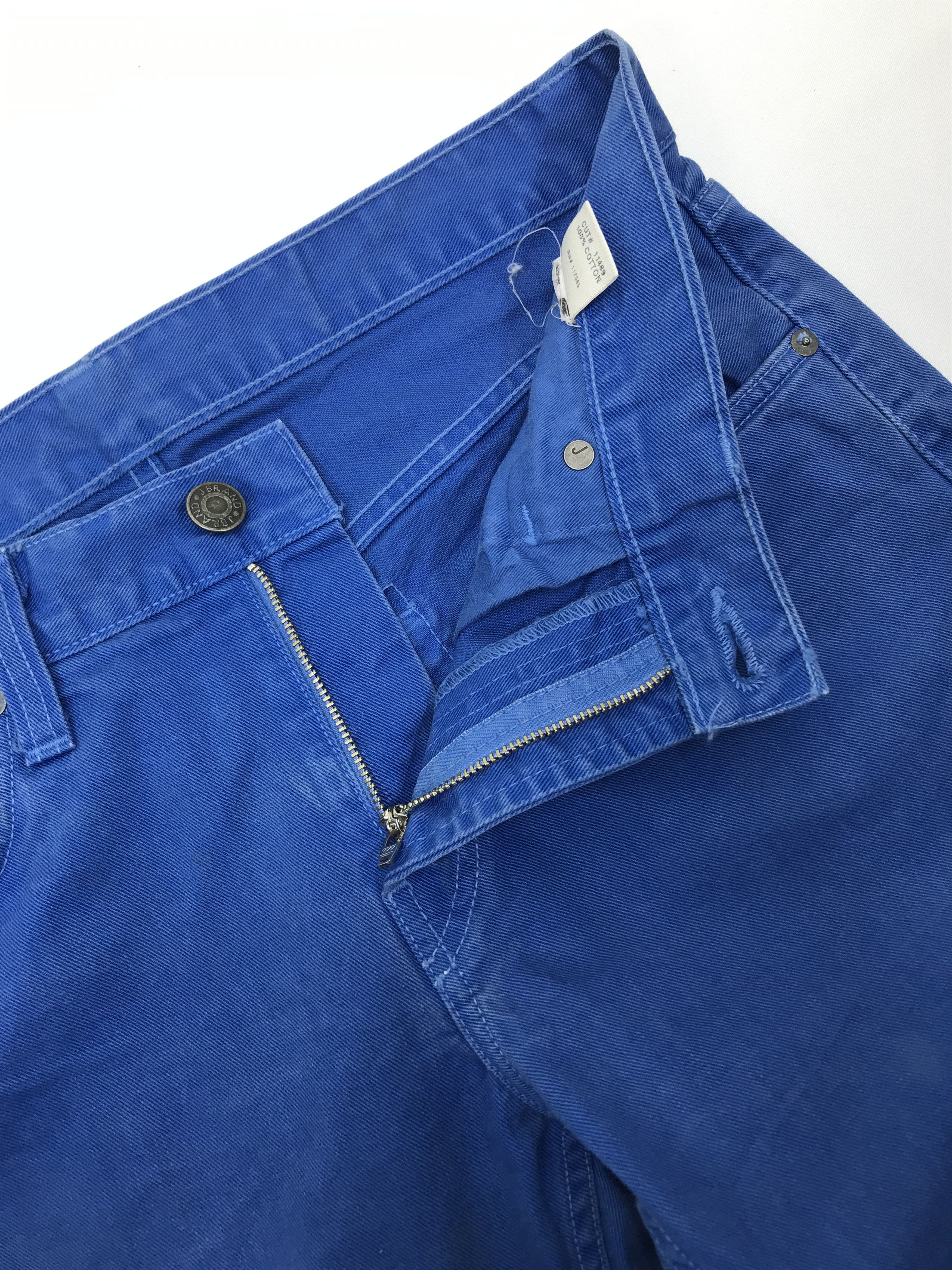 J Brand Vintage J Brand Indigo Blue Straight Cut Jeans Size US 31 - 9 Thumbnail