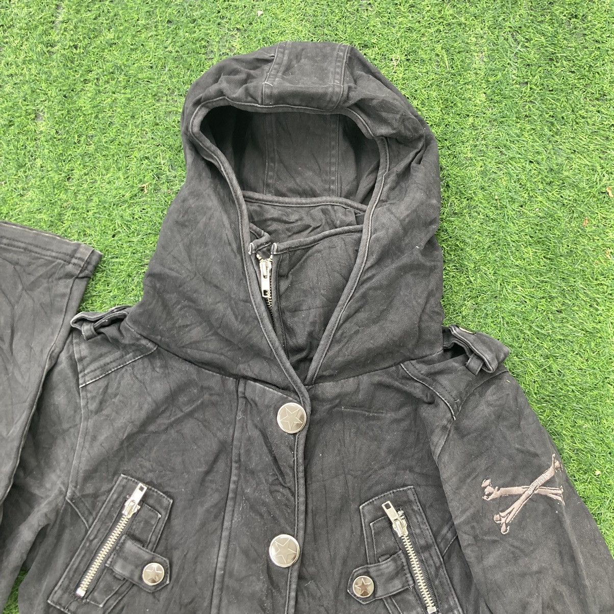 Japanese Brand × Seditionaries HELL CAT PUNKS PARKA JACKET Size XS / US 0-2 / IT 36-38 - 5 Thumbnail