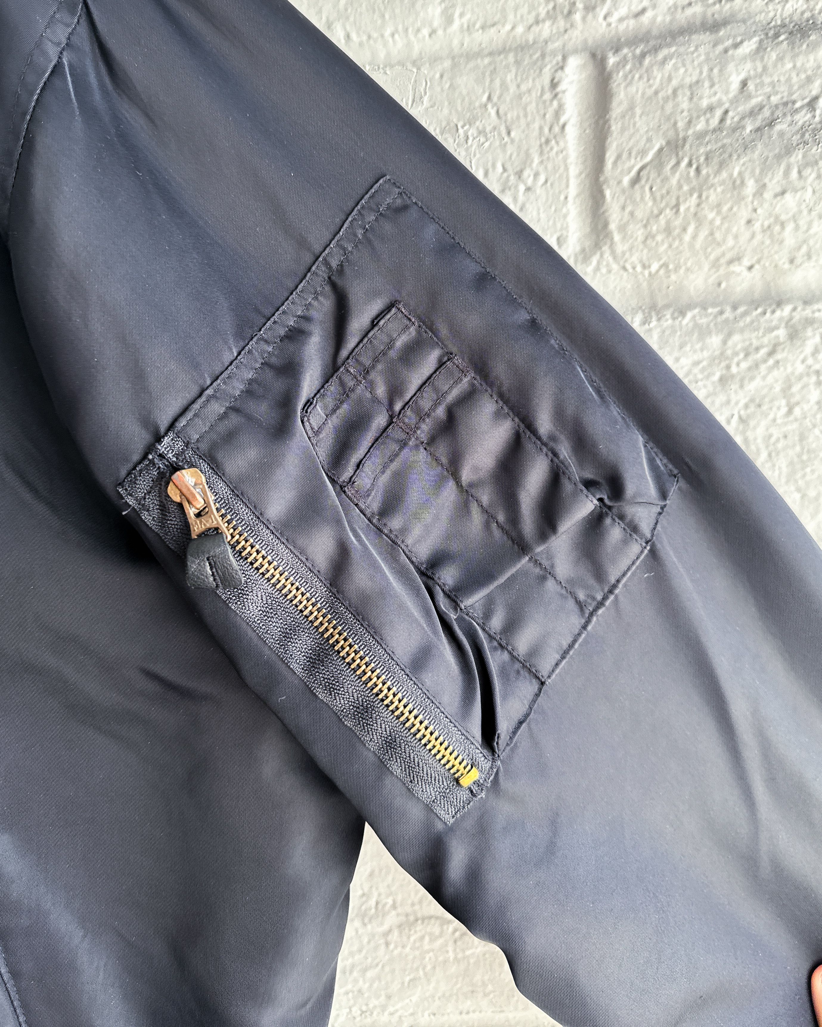 Vintage Vintage 90s Rothco MA-1 Bomber Jacket Black Nylon Men's XL Size US XL / EU 56 / 4 - 4 Thumbnail