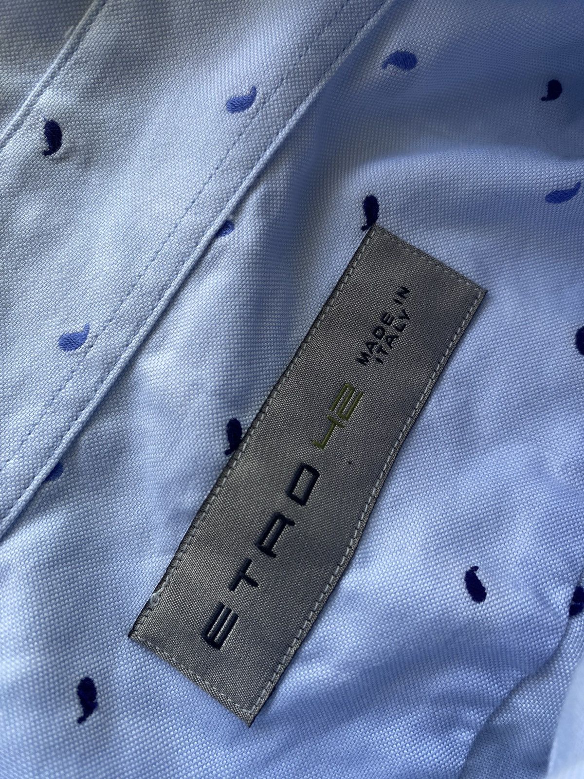 Etro Etro Milano Comma ls button up shirt Size US L / EU 52-54 / 3 - 3 Thumbnail