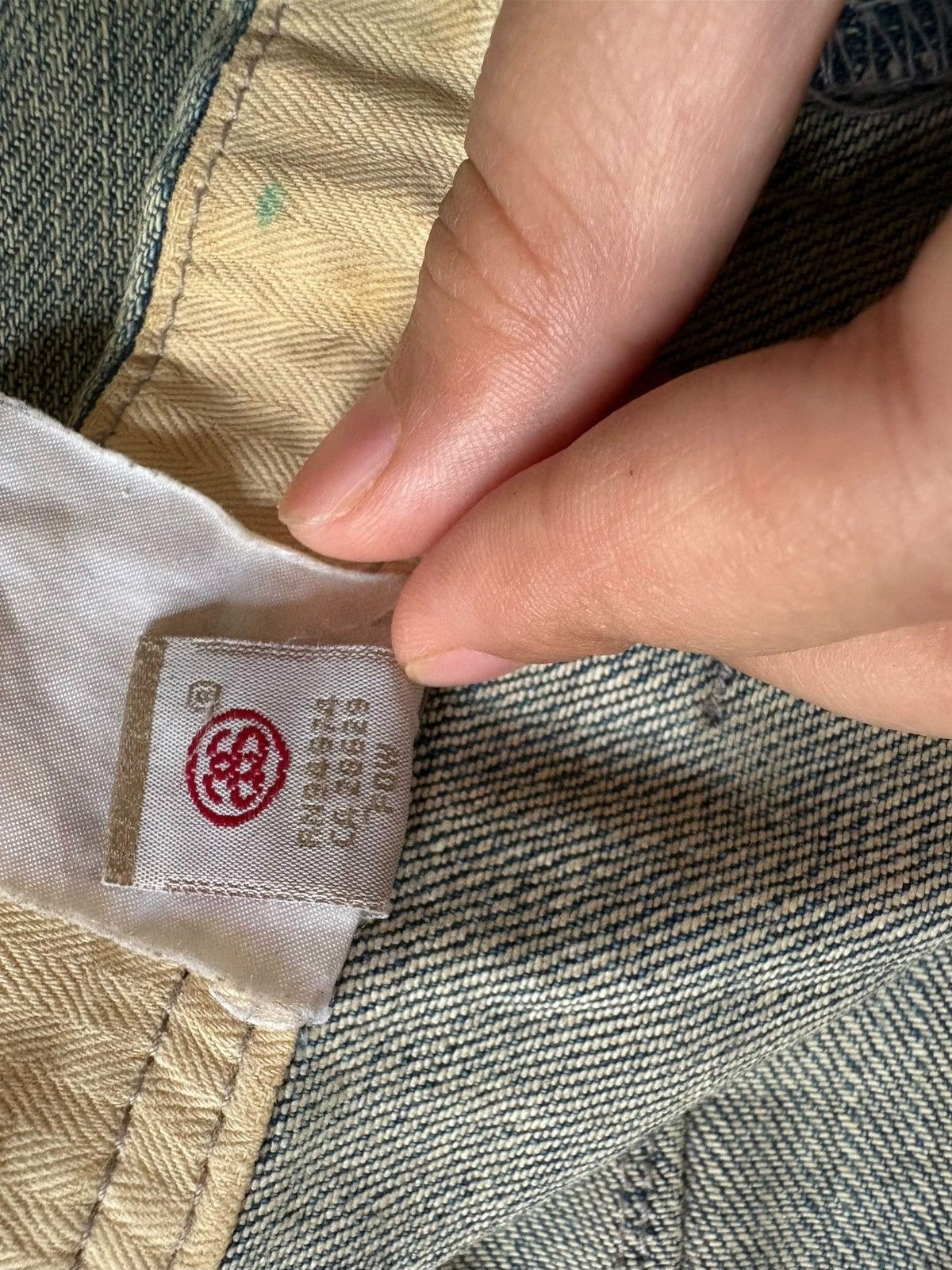 Stussy Vintage Stussy Rusty Mud Wash Rip Buckle Back Baggy Jean Size US 35 - 11 Thumbnail
