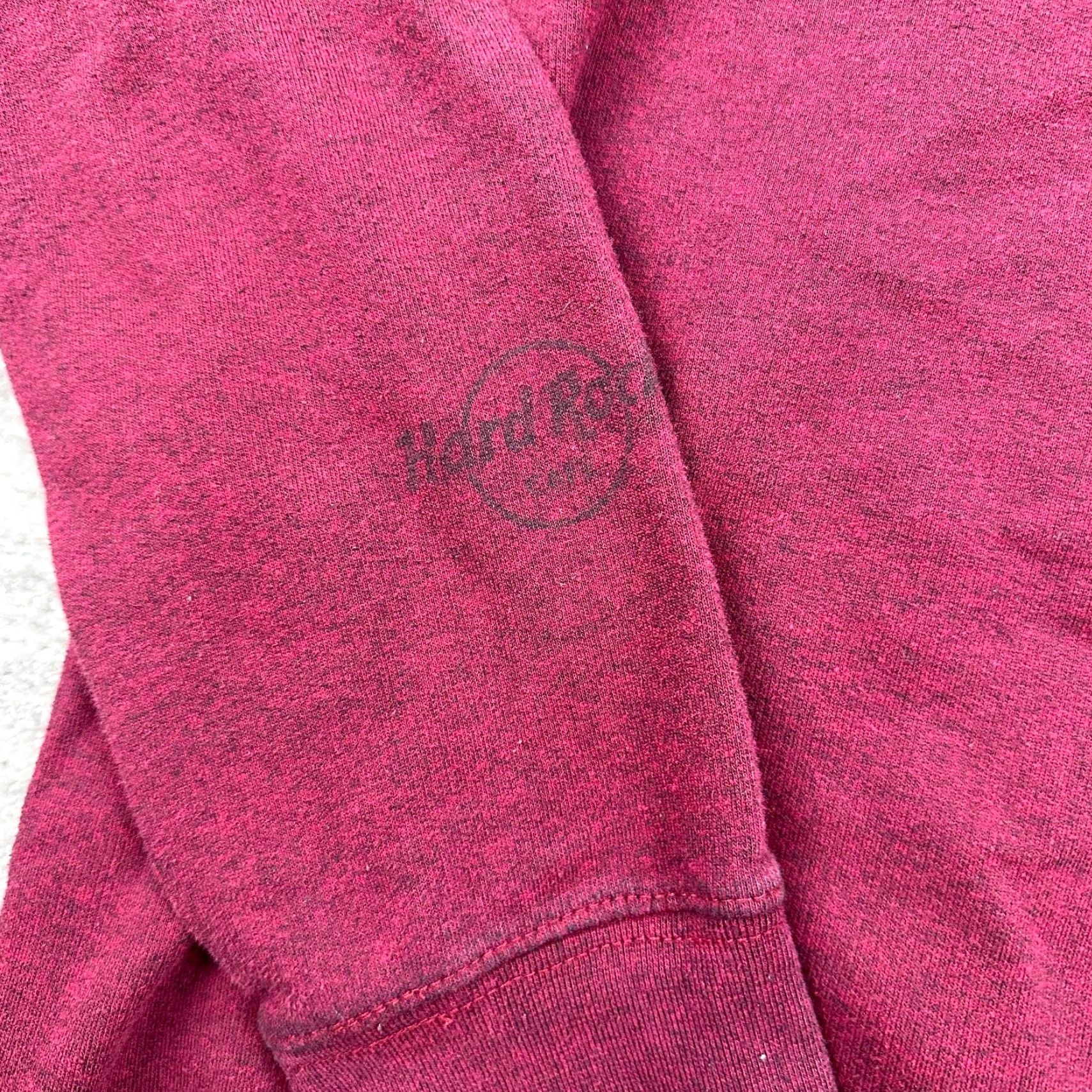 Hard Rock Cafe Hard Rock Cafe Sweater Womens XL Red Pullover Crewneck Casual Margarita Ladies 90s Rock Logo Cotton Polyester Fleece All Seasons Size XL / US 12-14 / IT 48-50 - 6 Thumbnail