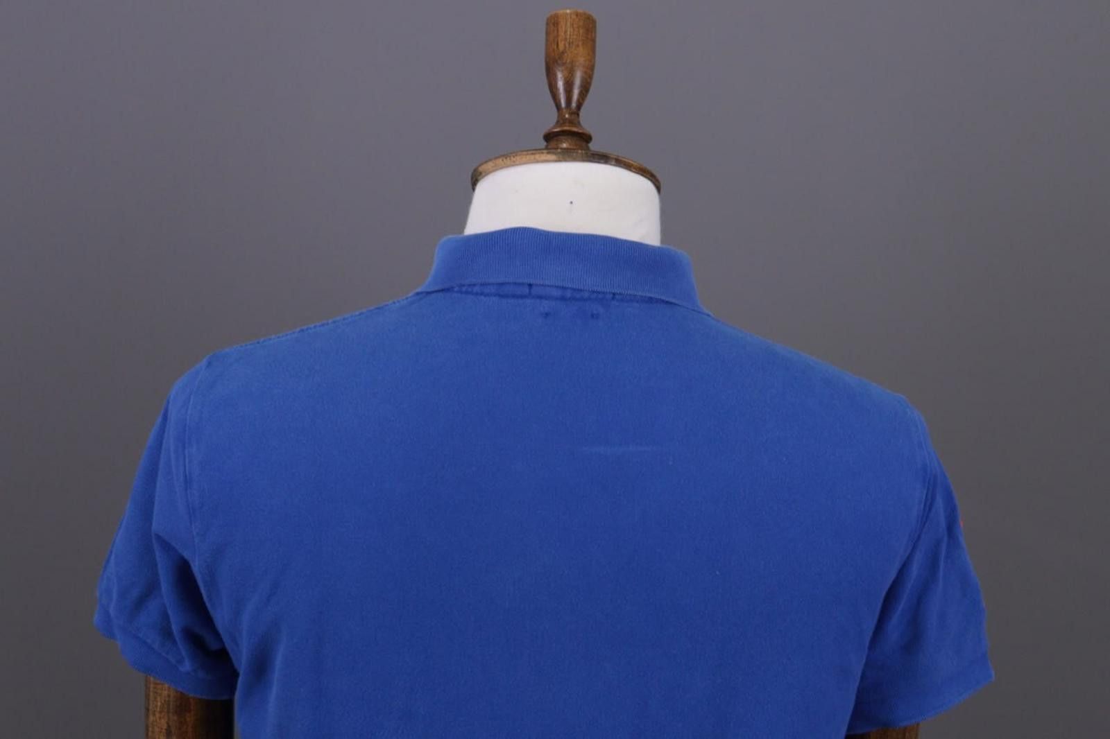 Polo Ralph Lauren Polo Ralph Lauren Blue Big Pony #3 Fit Polo Shirt Size M Size US M / EU 48-50 / 2 - 10 Thumbnail