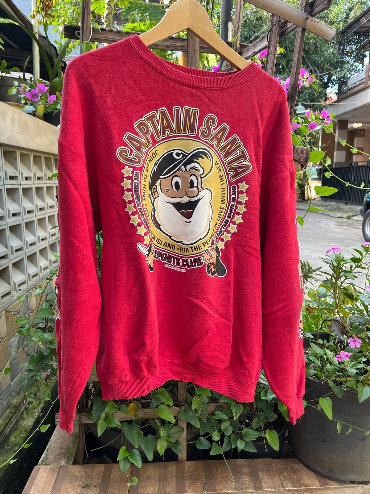Japanese Brand × Vintage vintage capt santa oversize sweatshirt Size US M / EU 48-50 / 2 - 1 Thumbnail