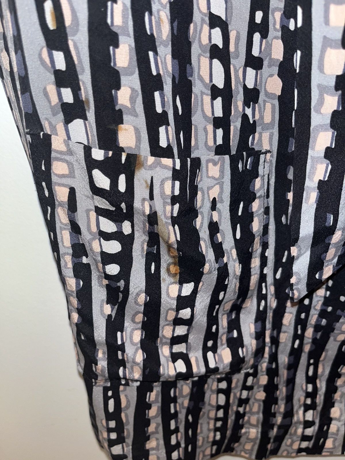 Armani Exchange Armani Exchange Pattern Tie Midi Dress Size S / US 4 / IT 40 - 4 Thumbnail
