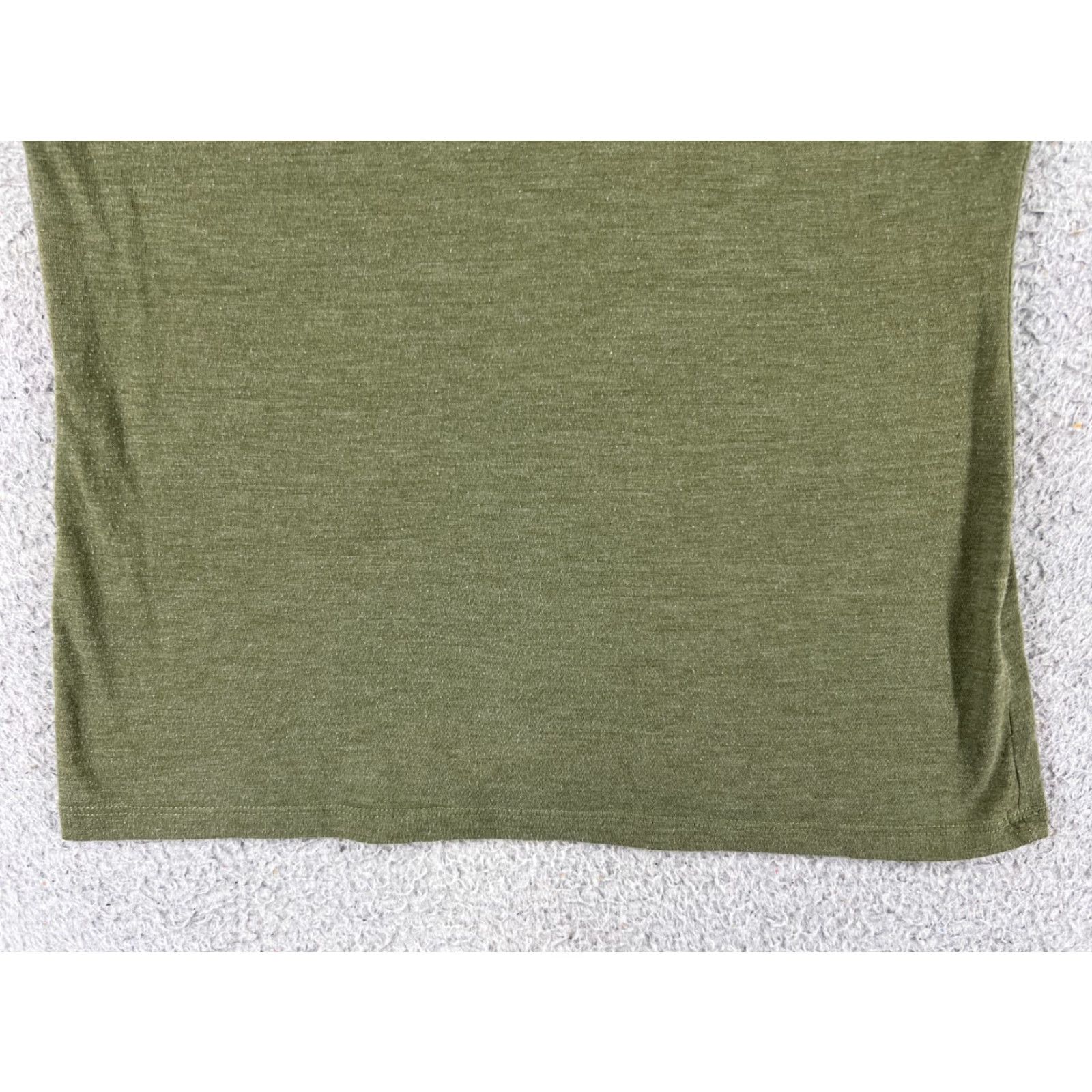 The North Face The North Face Shirt Women S Green Black Yellow Strip Short Sleeve Tri-Blend Crew Neck Pullover Casual Workwear T-Shirt Size S / US 4 / IT 40 - 5 Thumbnail