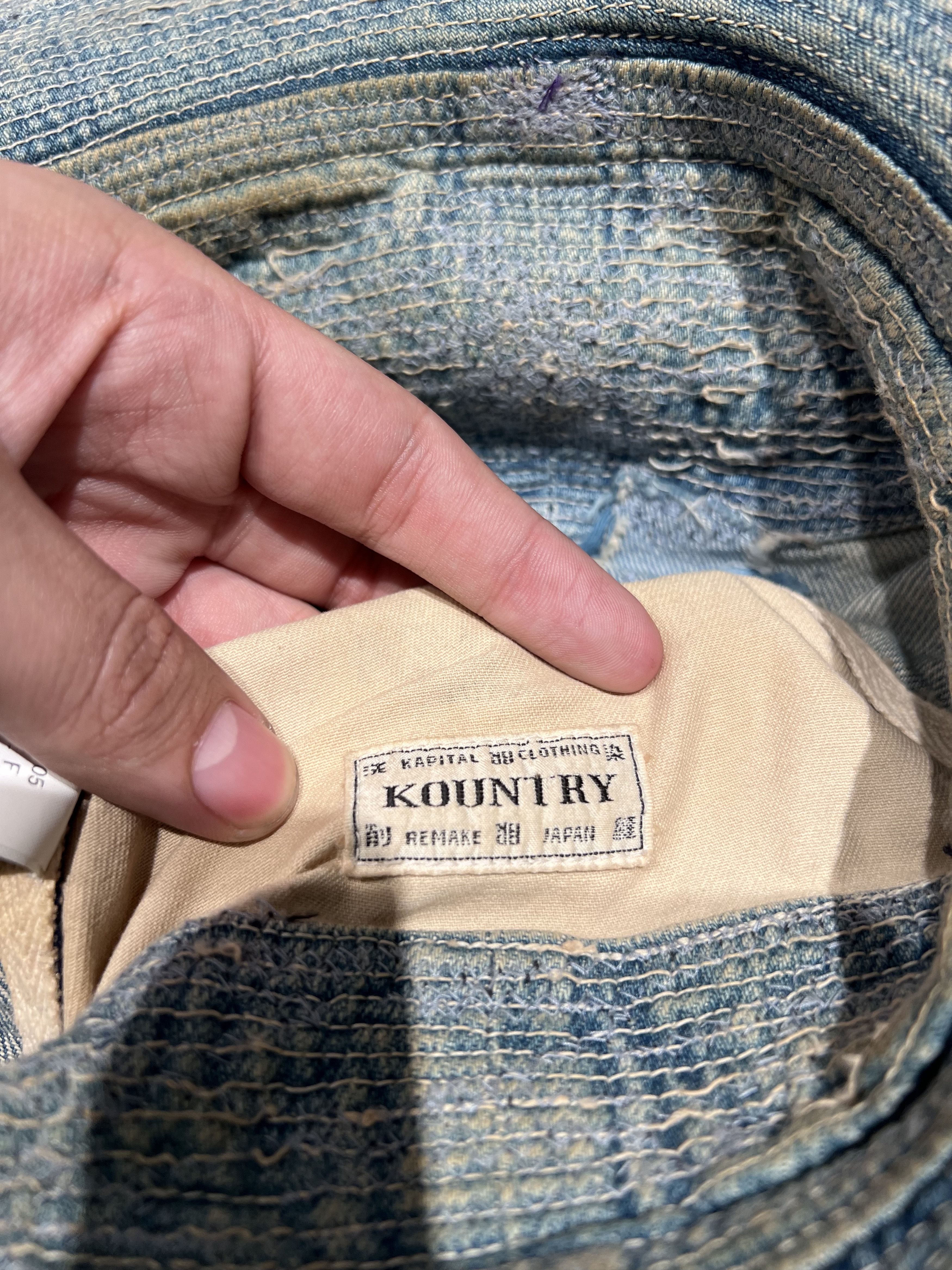 Kapital Kapital Old Man Bucket Hat Size ONE SIZE - 3 Thumbnail