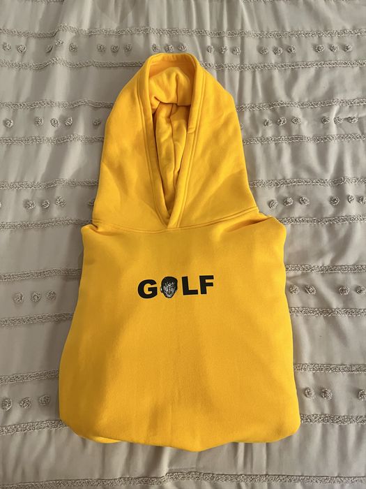 Yellow golf wang discount hoodie