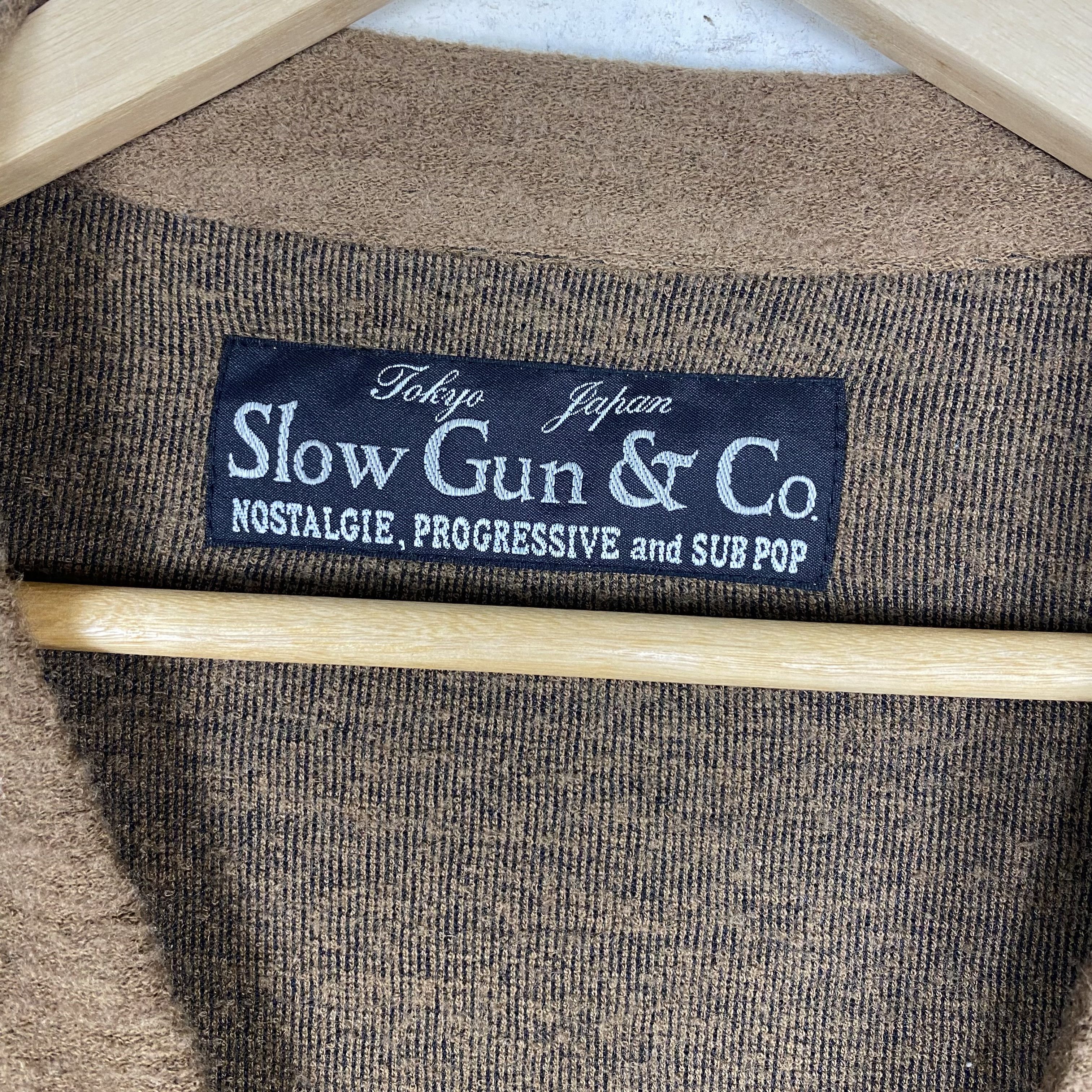 Junya Watanabe 💥SLOW GUN & CO KNIT CARDIGAN JAPAN Size US XL / EU 56 / 4 - 7 Thumbnail
