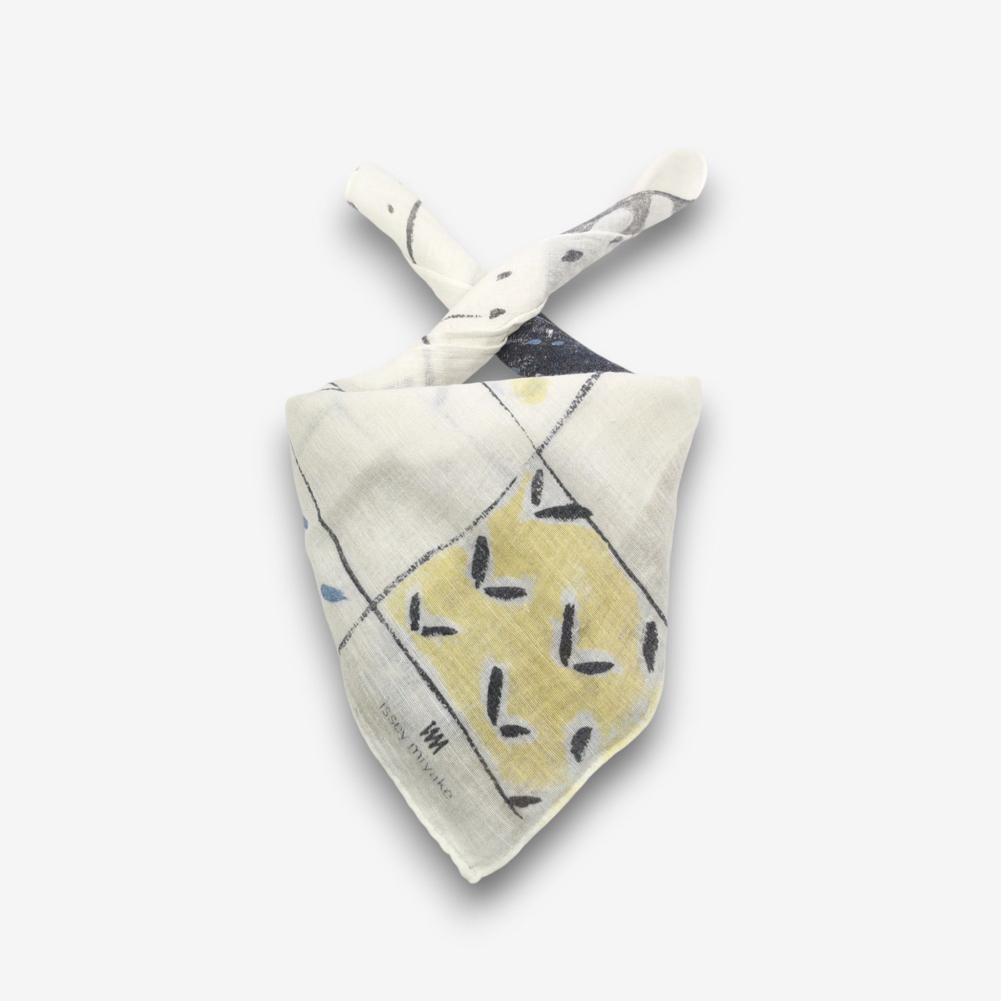 Issey Miyake Vintage Issey Miyake Handkerchief Pocket Square Bandana Size ONE SIZE - 3 Thumbnail