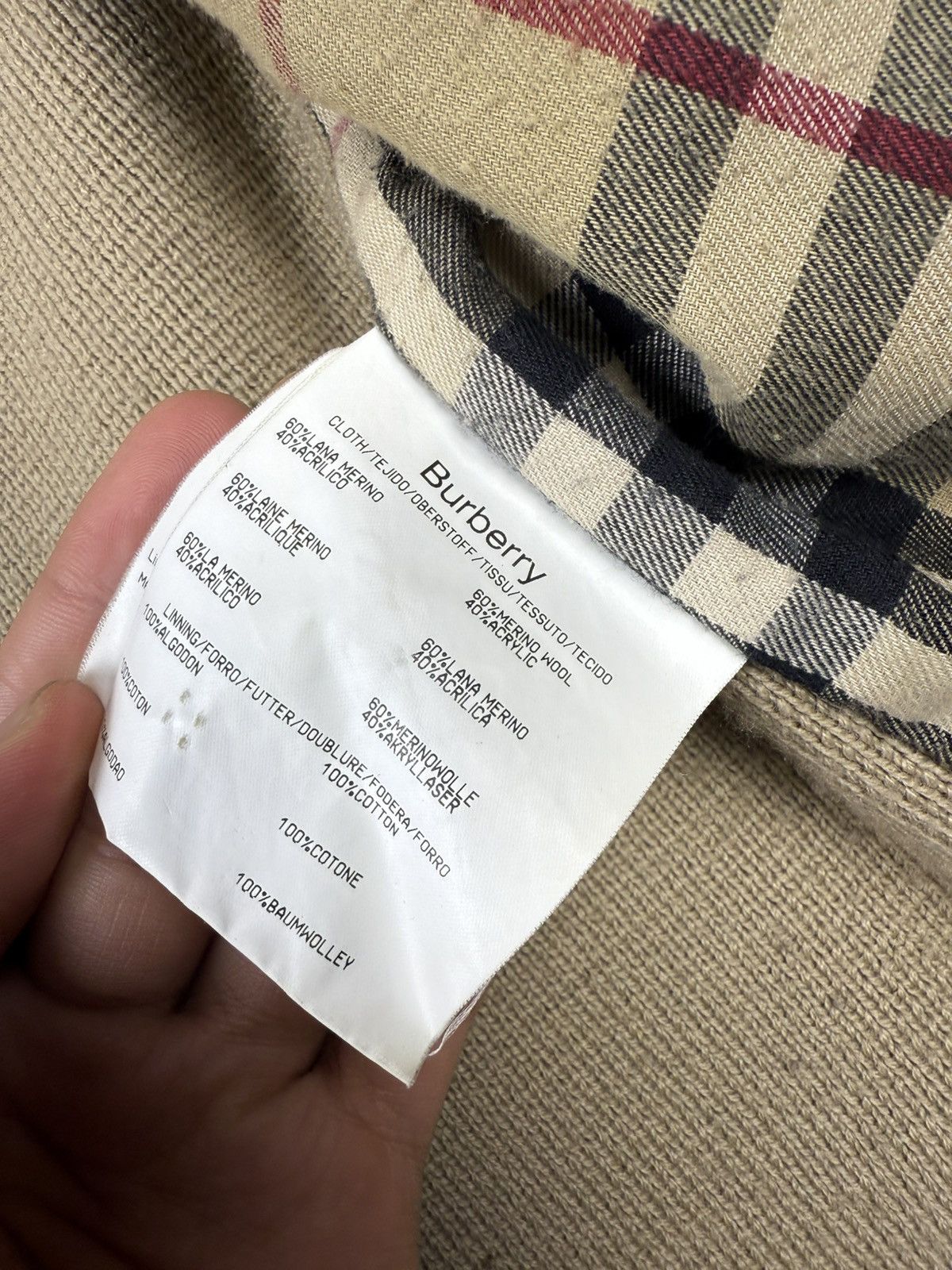 Burberry Burberry jacket curdoroy vintage novachek old money size 2XL Size US XXL / EU 58 / 5 - 12 Thumbnail