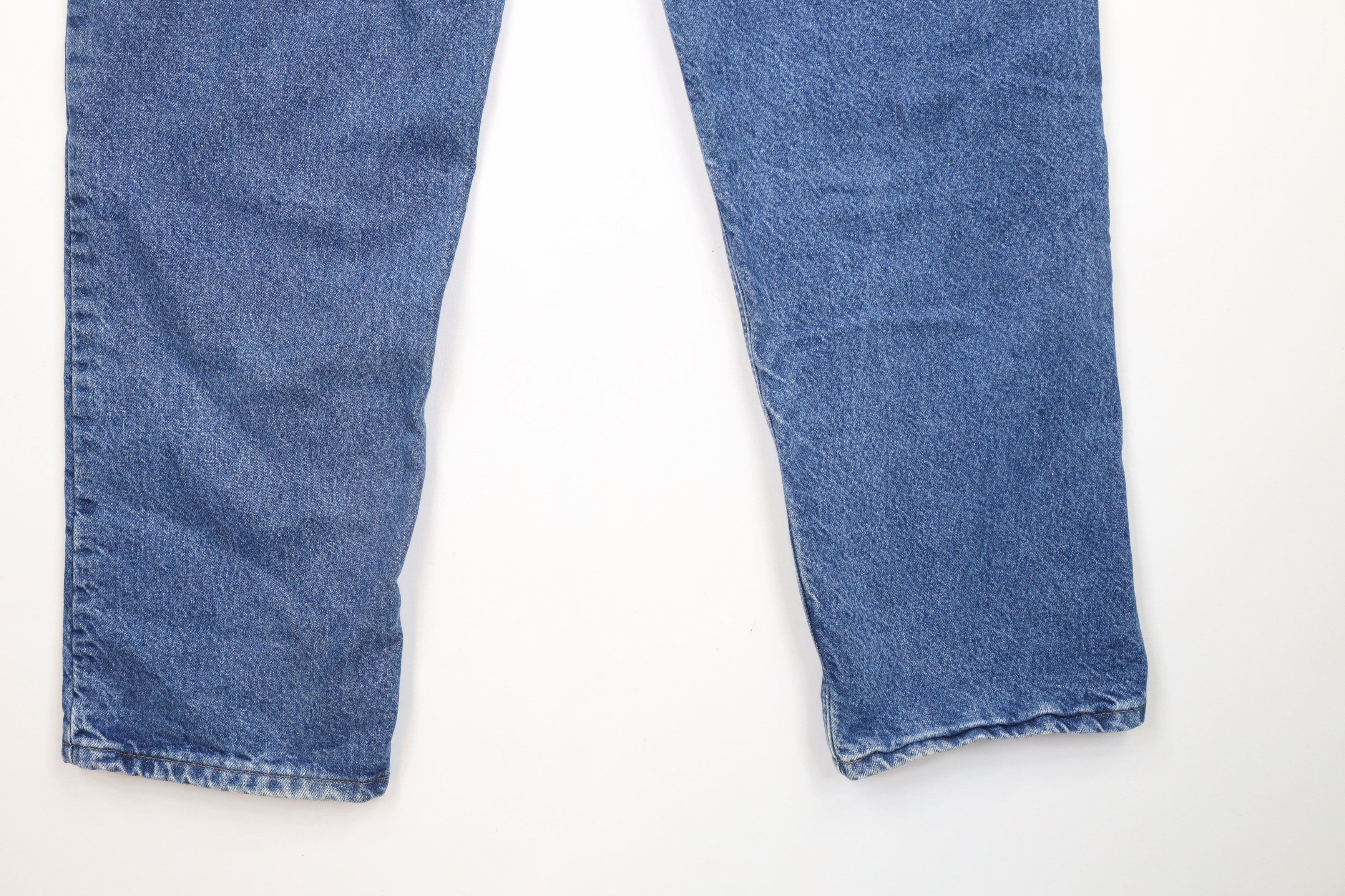 Carhartt × Vintage Vintage Y2K 2004 Carhartt Out Flannel Lined Denim Jeans Size US 38 / EU 54 - 13 Thumbnail