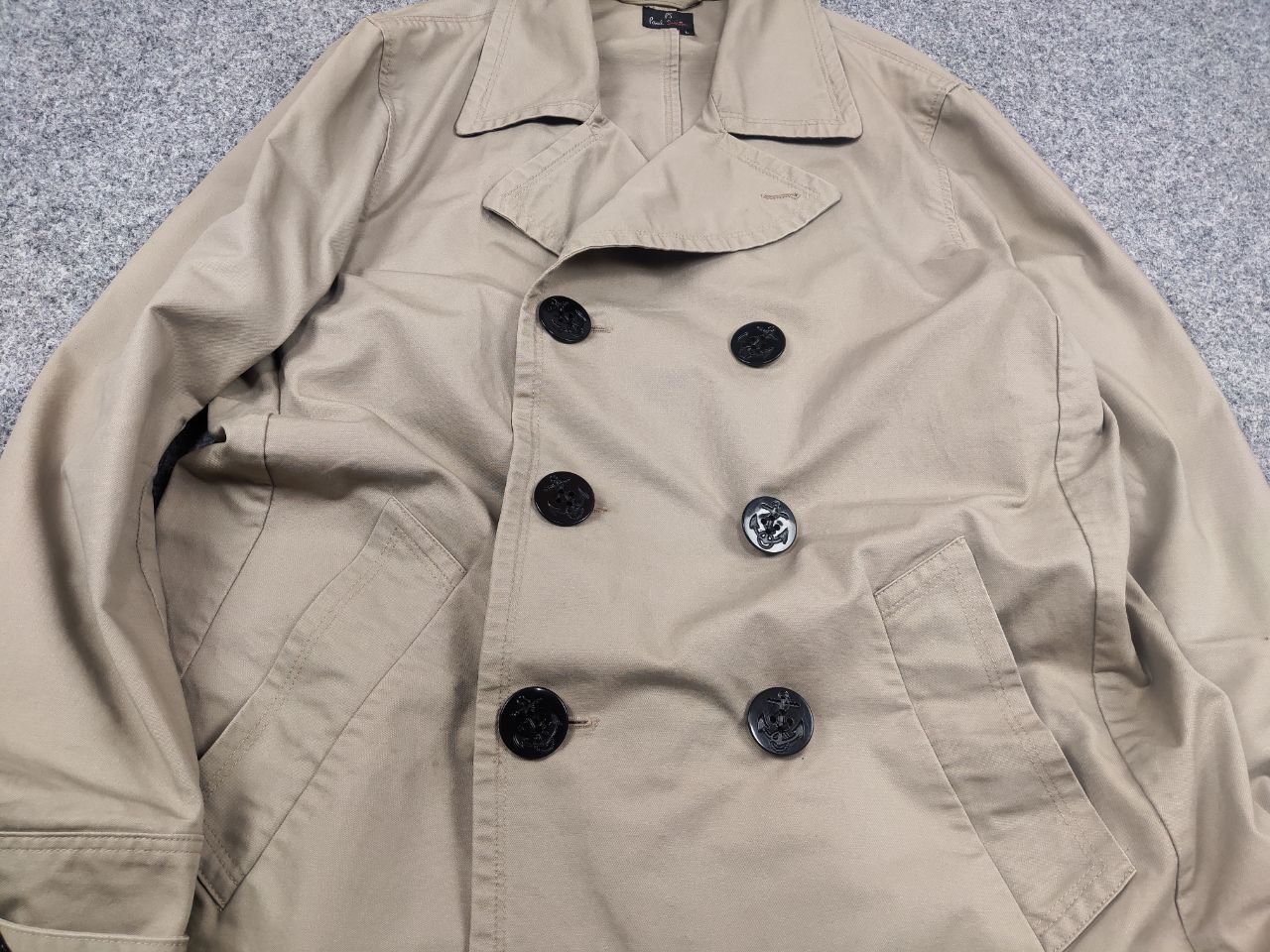 Paul Smith Vintage Paul Smith Design Double-breasted Canvas coat Jacket Size US L / EU 52-54 / 3 - 6 Thumbnail